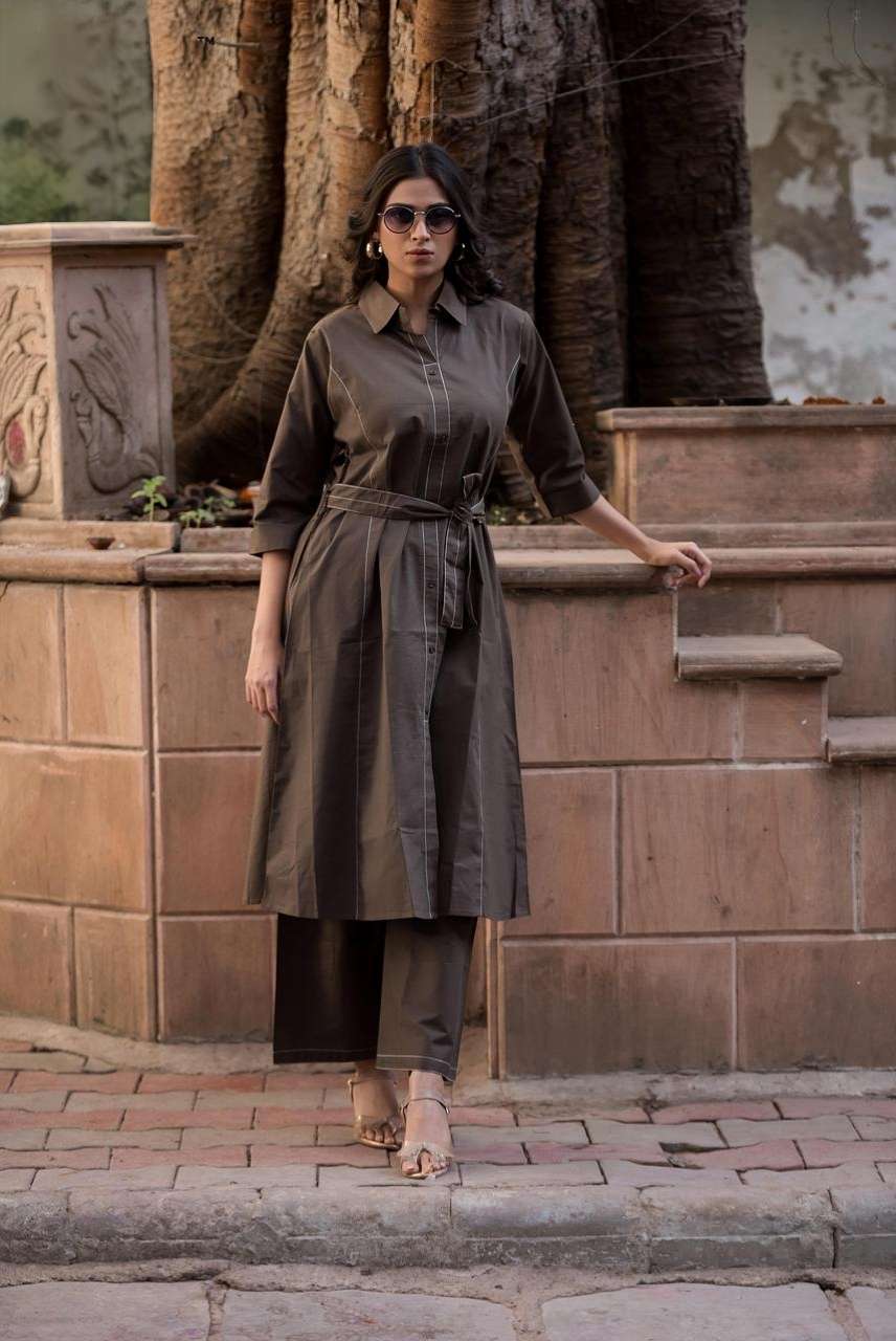 910 by pratham new best stylish party wear readymade cord set collection online surat