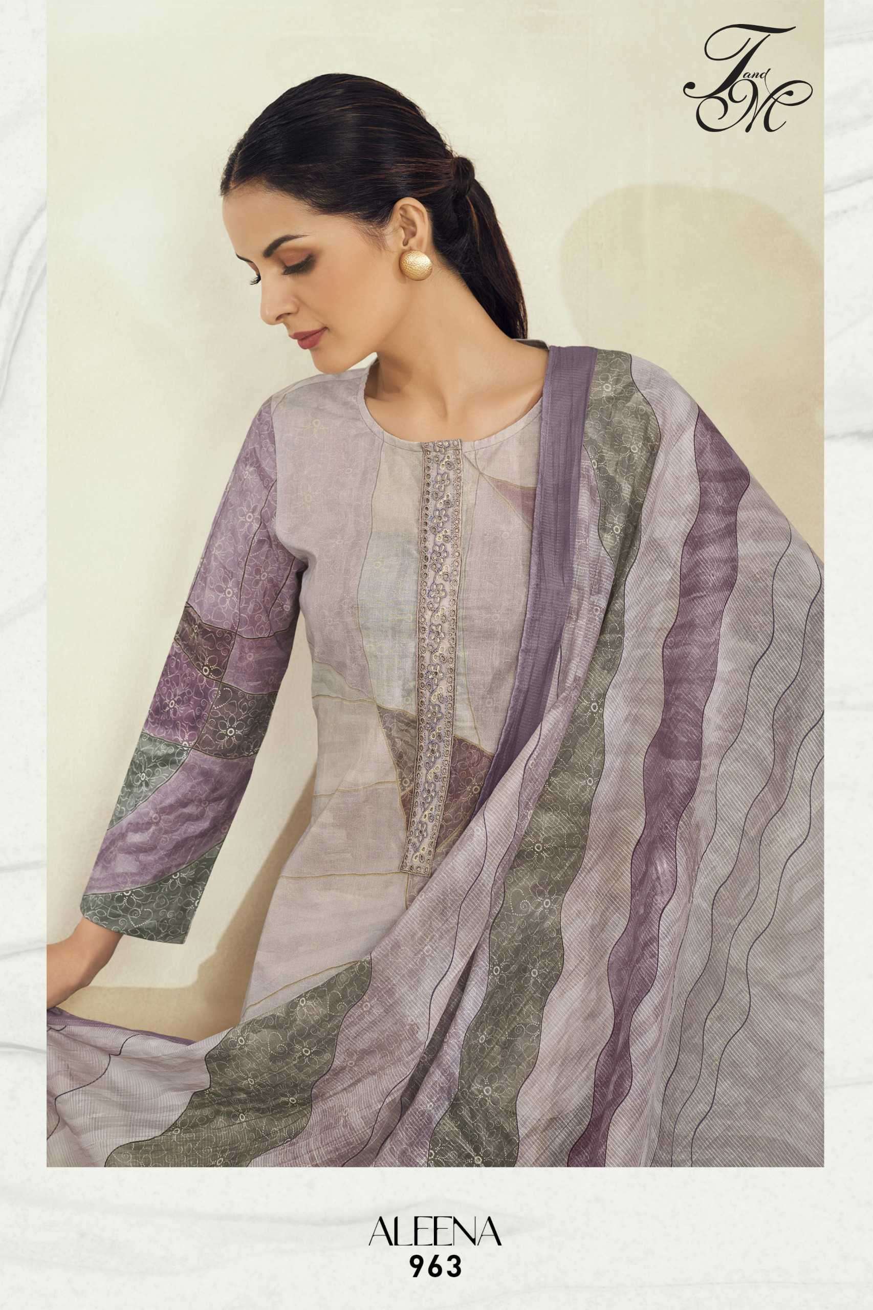 aleena by t&m colors latest designer party wear salwar kameez buy online surat