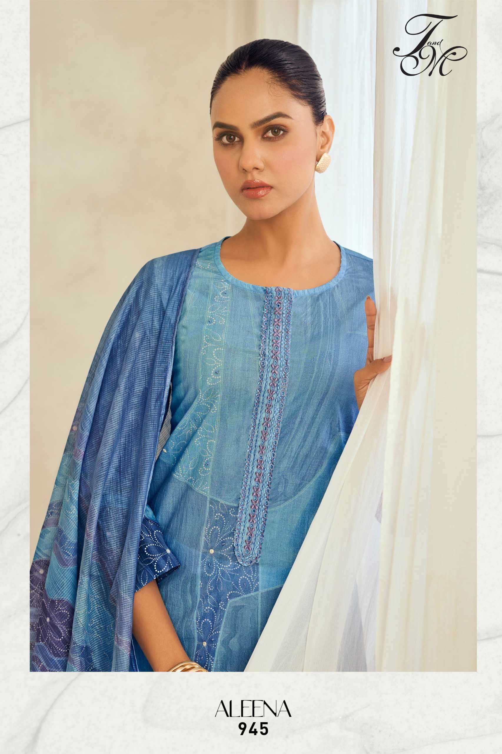 aleena by t&m colors latest designer party wear salwar kameez buy online surat