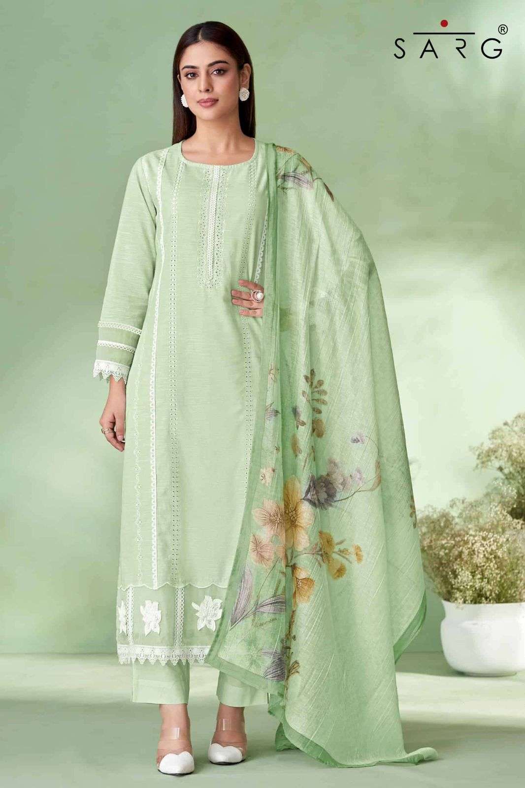 avarna by sarg colors linen designer casual wear salwar kameez online dealer surat