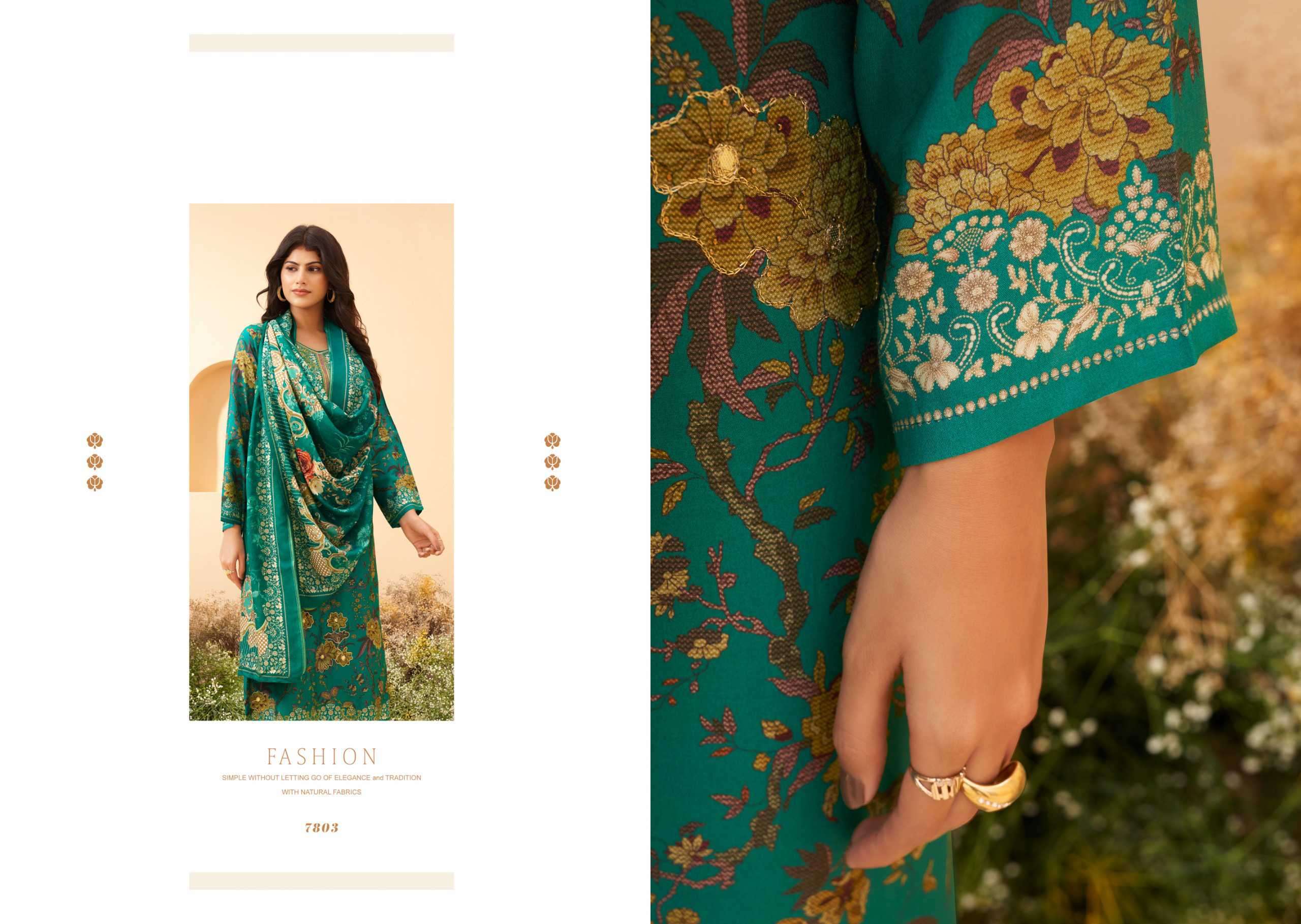 baani by rupali fashion colors muslin with digital printed salwar kameez online dealer surat