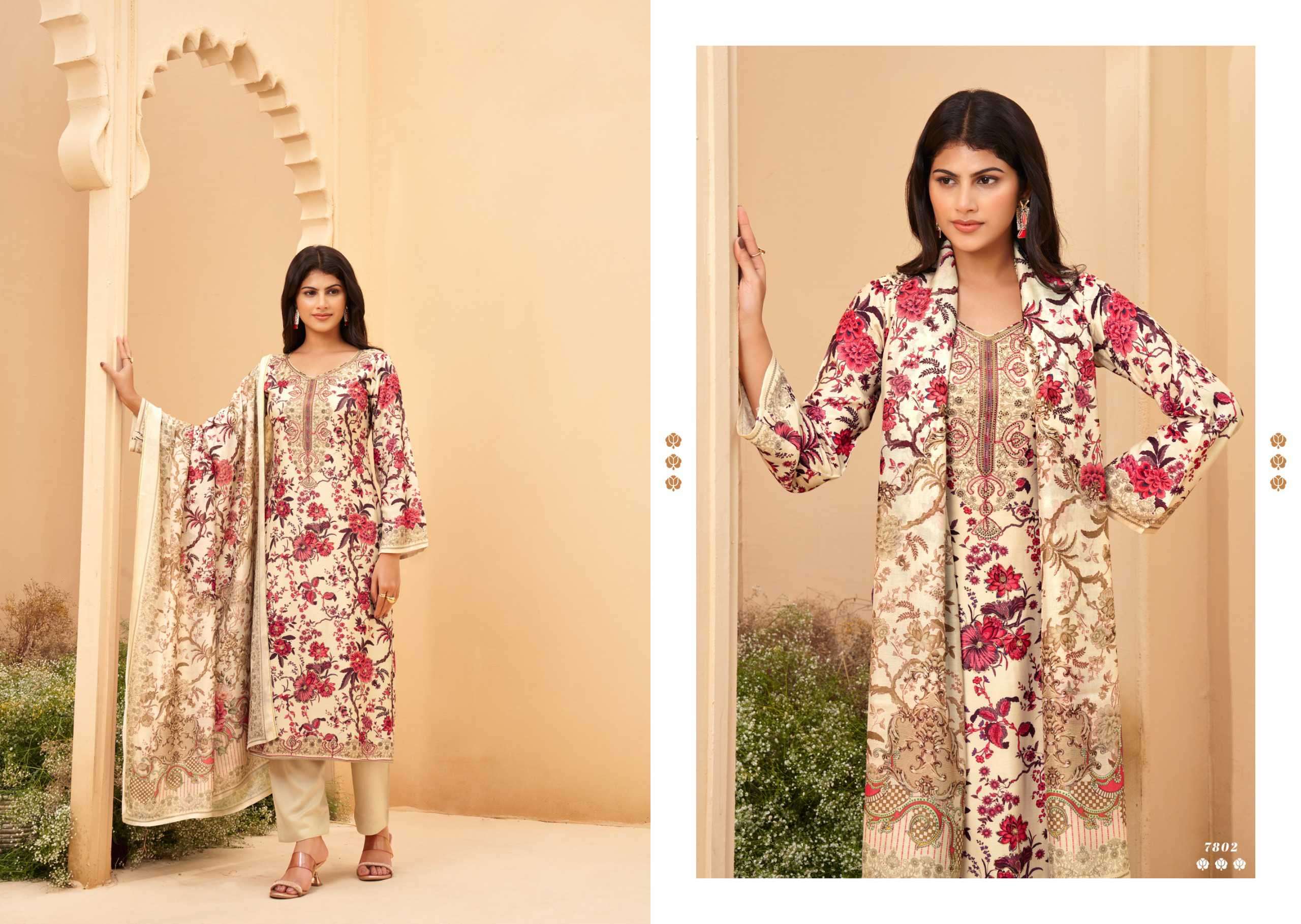baani by rupali fashion colors muslin with digital printed salwar kameez online dealer surat