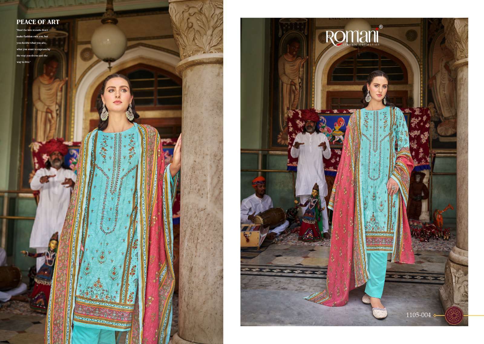 bin kareem by romani colors exclusive designer unstitch salwar kameez online surat