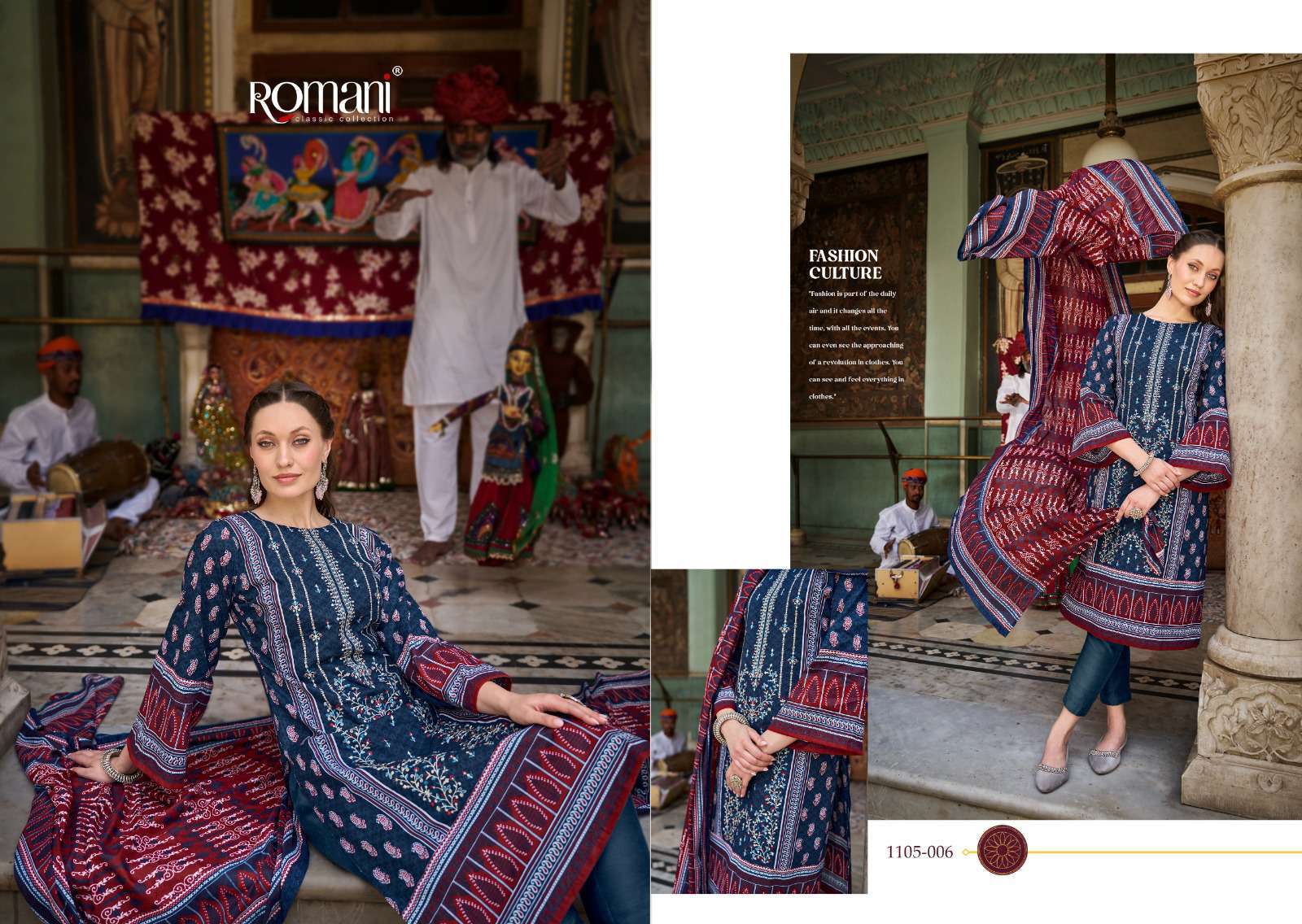 bin kareem by romani colors exclusive designer unstitch salwar kameez online surat