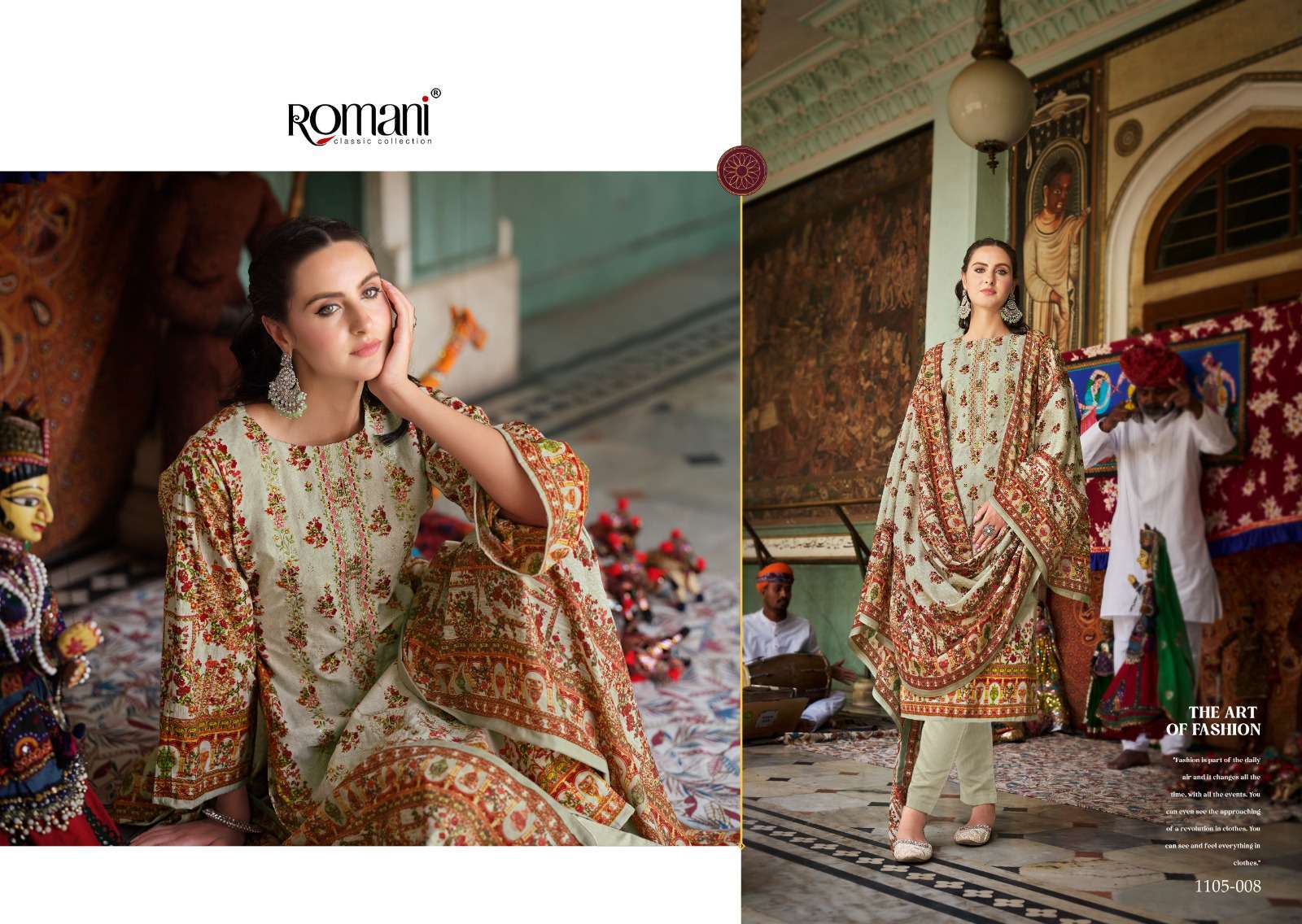 bin kareem by romani colors exclusive designer unstitch salwar kameez online surat
