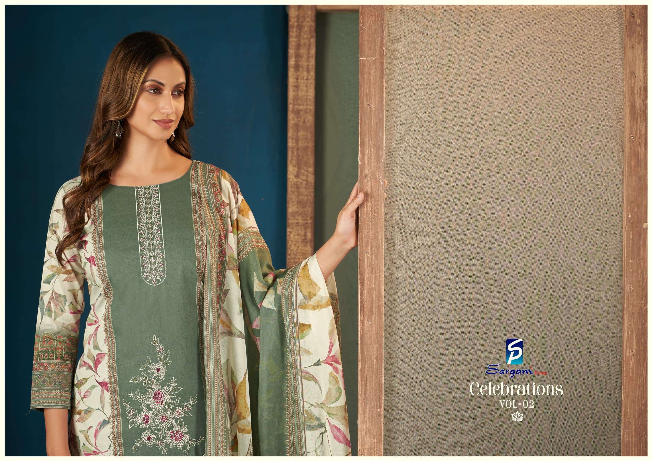 celebration vol-2 by sargam colors ready to casual wear salwar kameez buy best online price surat