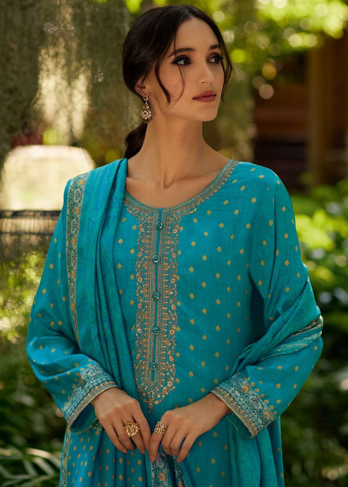 cora by varshaa exclusive embroidered unstitched party wear salwar kameez online surat