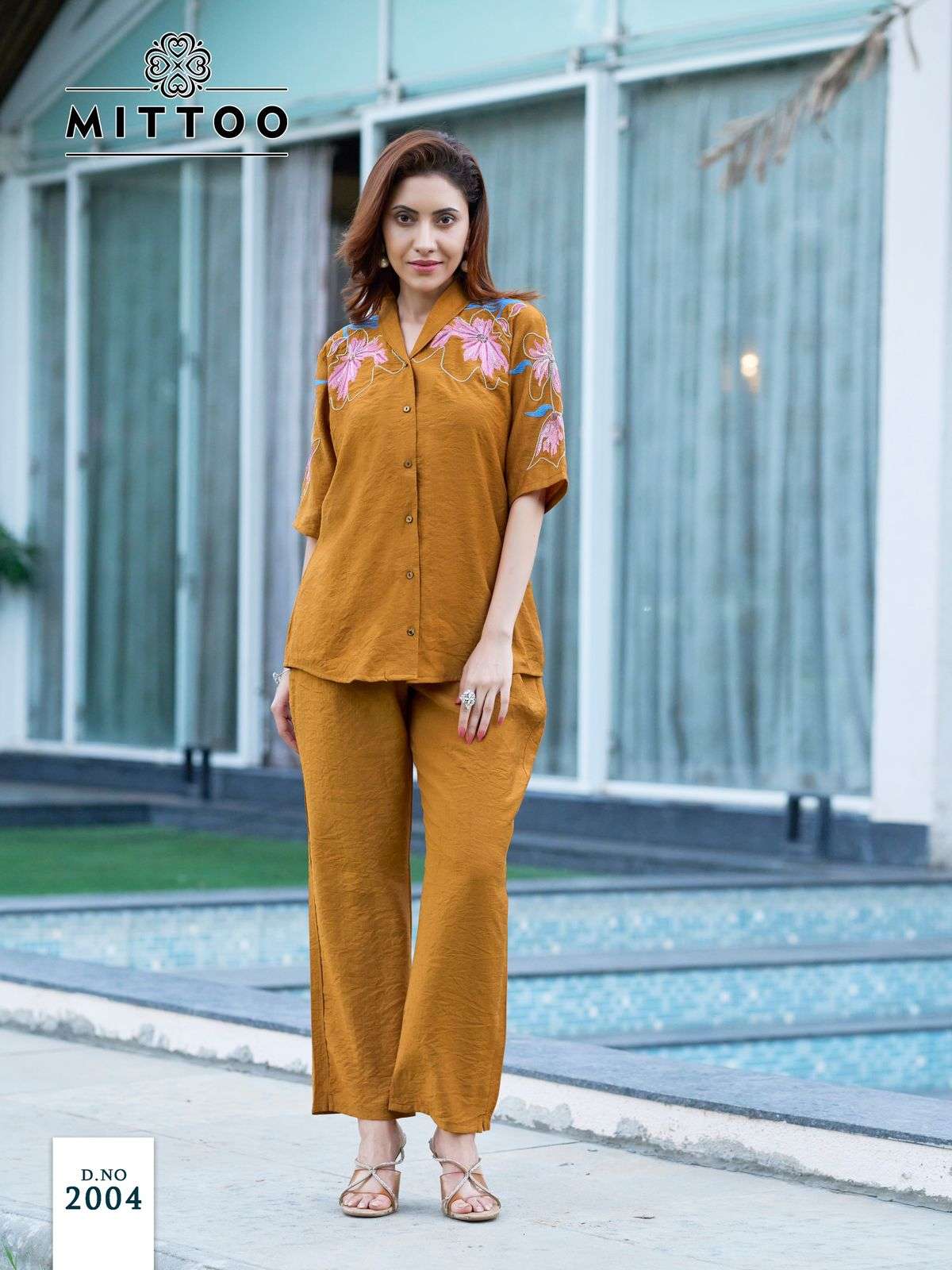 daizy by mittoo 2001-2006 series latest designer stylish casual wear readymade cord set online surat