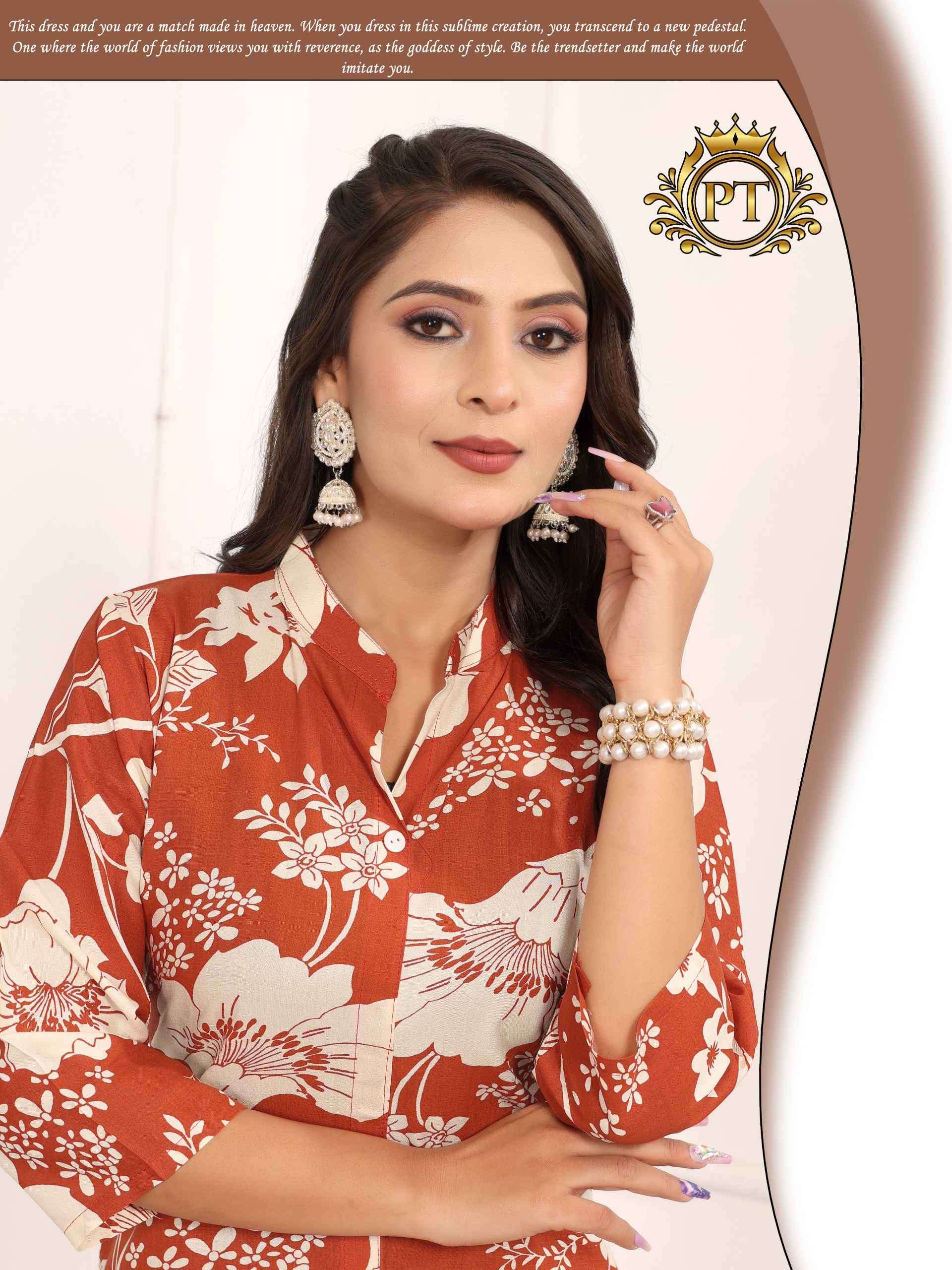 dulhari vol-7 by padmavti 3001-3008 series rayon print casual wear readymade cord set dealer surat