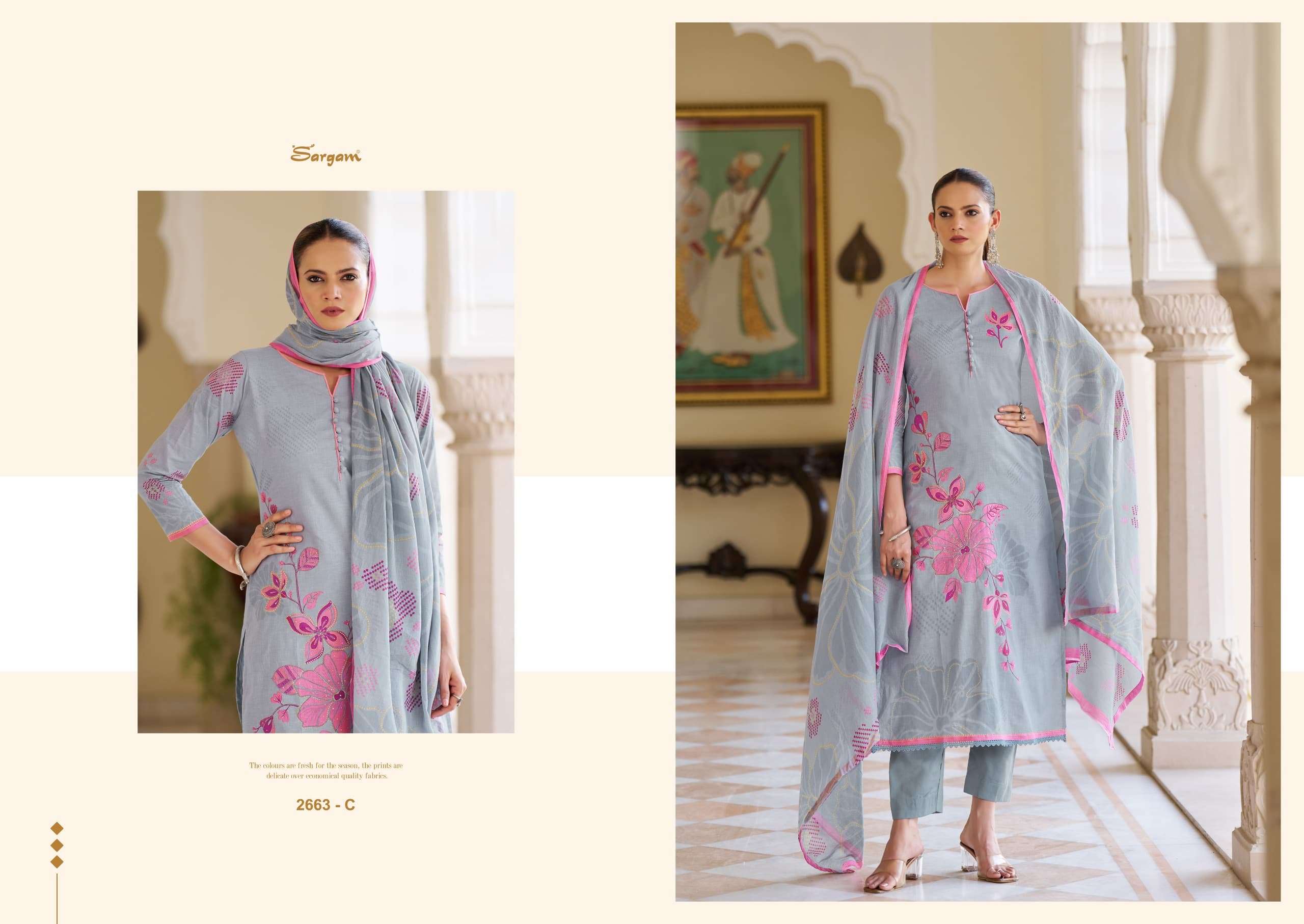 fantacy summer by sargam colors latest designer with handwork party wear salwar kameez wholesale surat