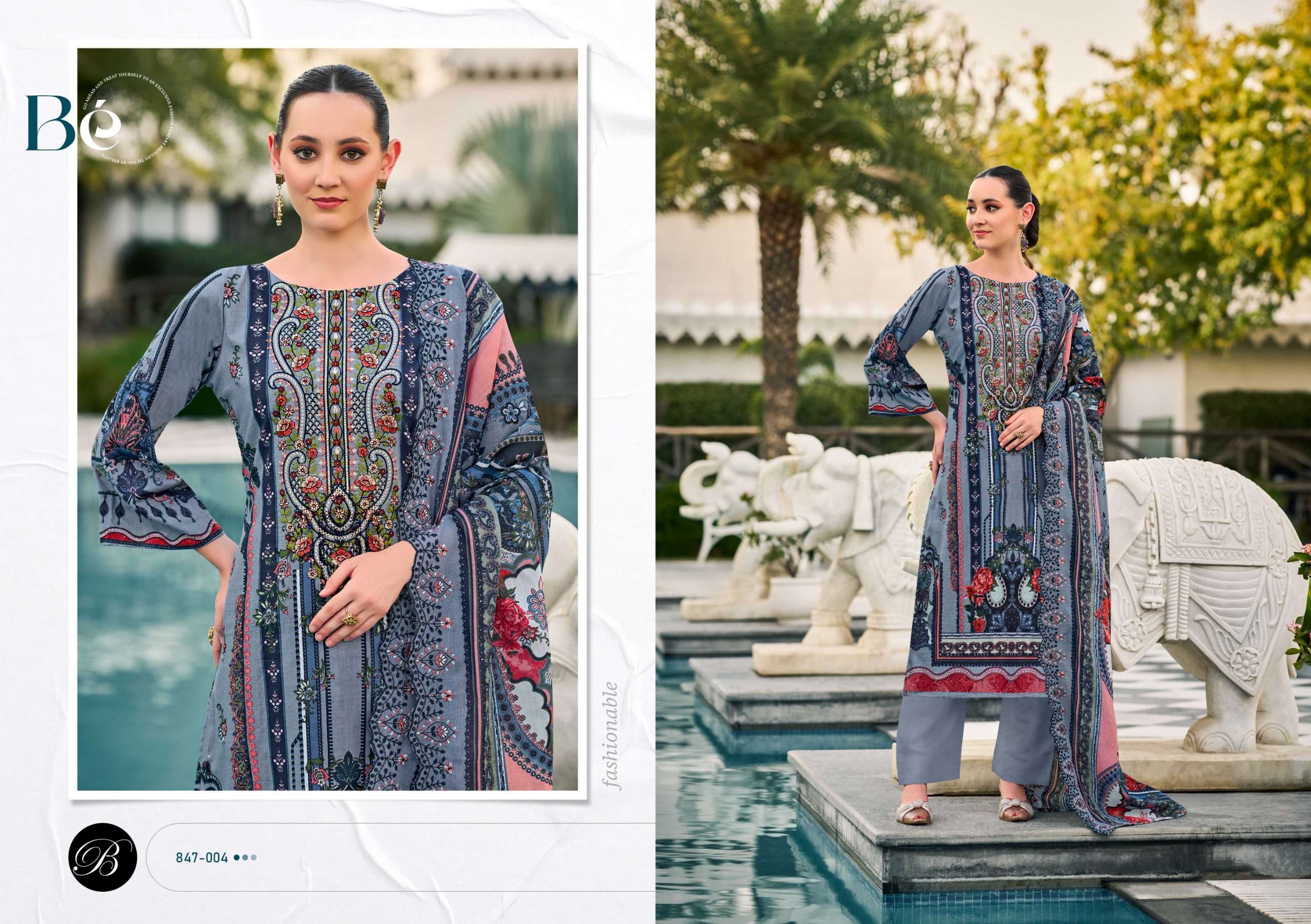 gulzarish vol-23 by belliza colors exclusive designer fancy embroidered party wear salwar kameez online surat