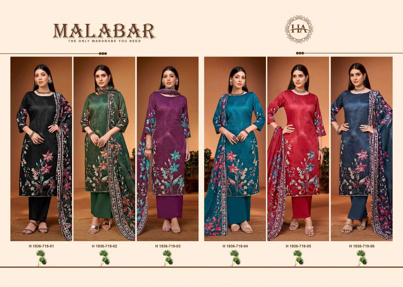 malabar by harshit fashion colors exclusive designer casual wear salwar kameez online surat