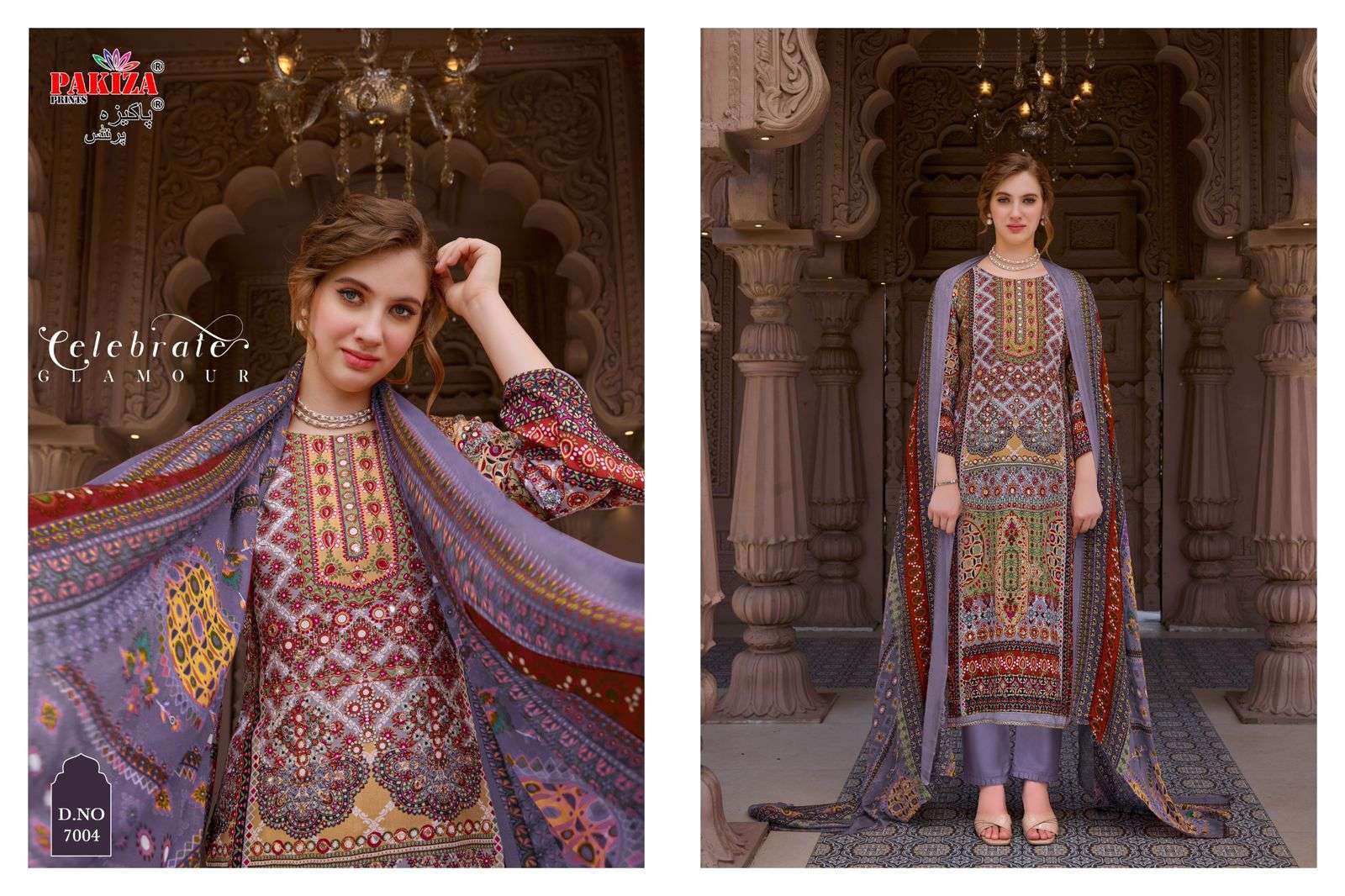 nawazish vol-7 by pakiza colors rayon pakistani salwar suit manufacturer surat