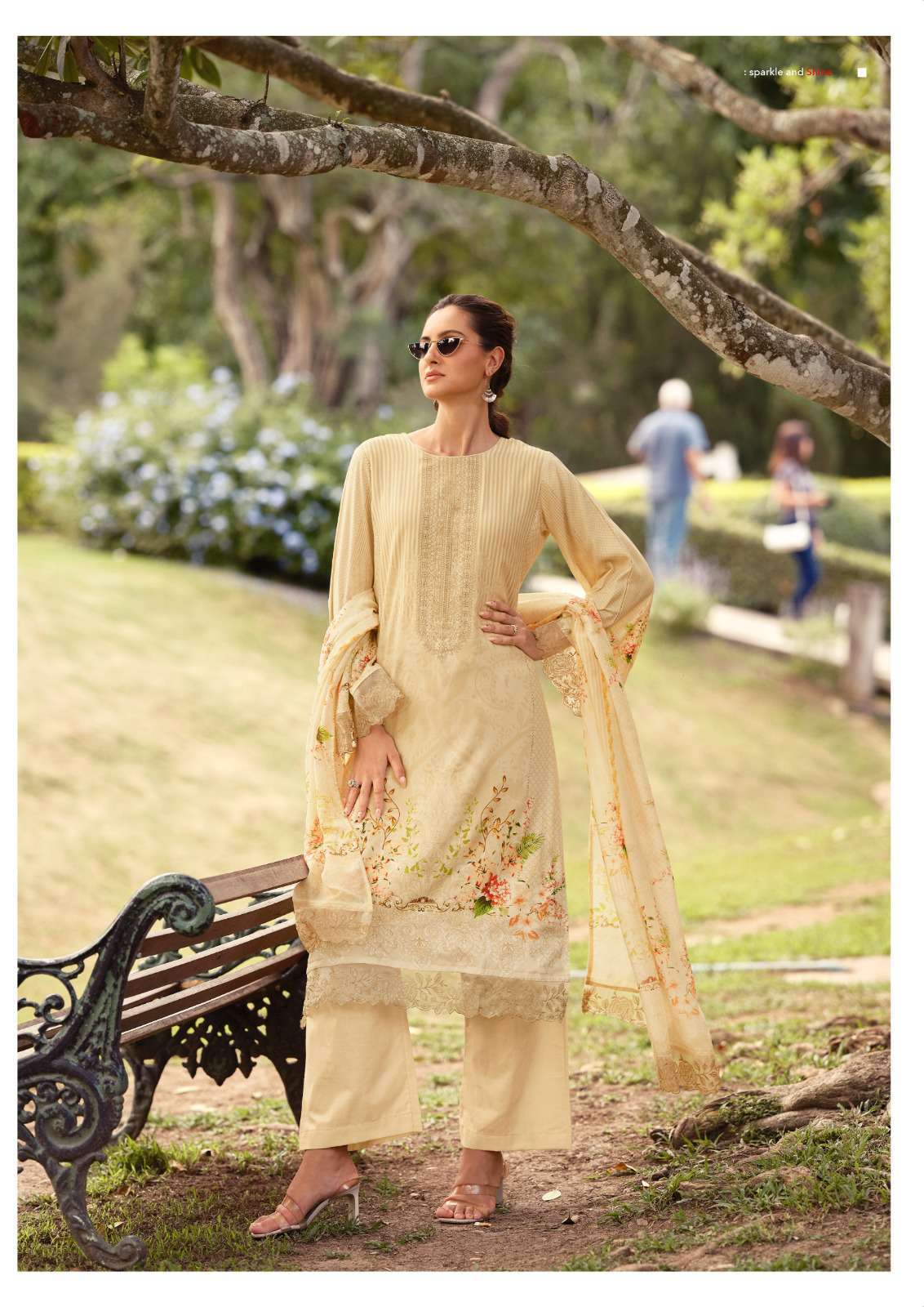 nisanka mills by hermitage 101-106 series exclusive designer ready to wear salwar kameez online surat