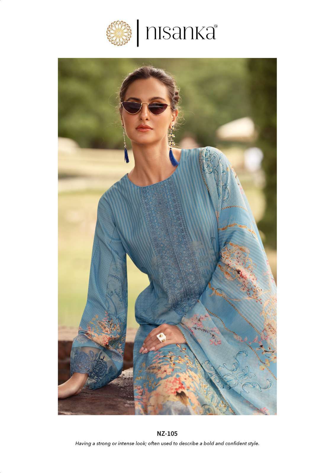 nisanka mills by hermitage 101-106 series exclusive designer ready to wear salwar kameez online surat