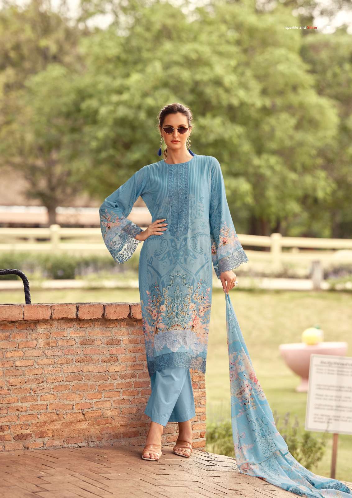 nisanka mills by hermitage 101-106 series exclusive designer ready to wear salwar kameez online surat