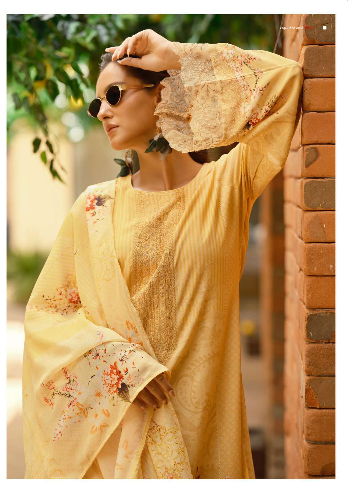 nisanka mills by hermitage 101-106 series exclusive designer ready to wear salwar kameez online surat