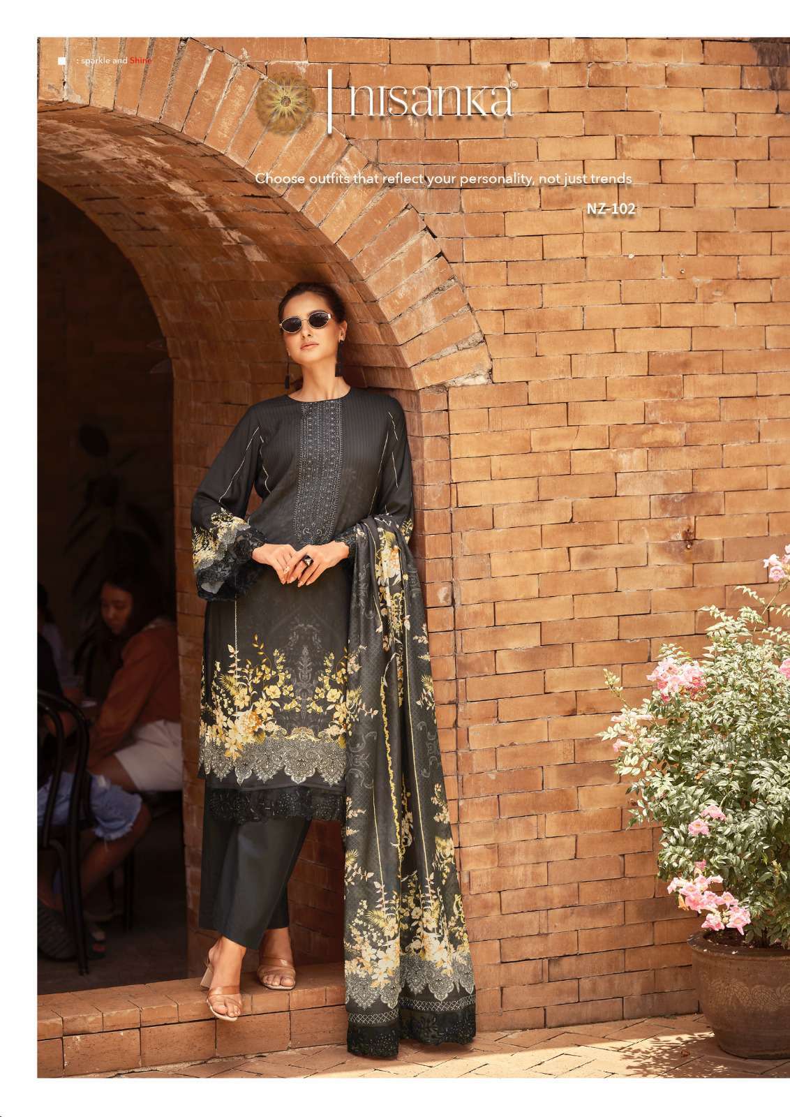 nisanka mills by hermitage 101-106 series exclusive designer ready to wear salwar kameez online surat