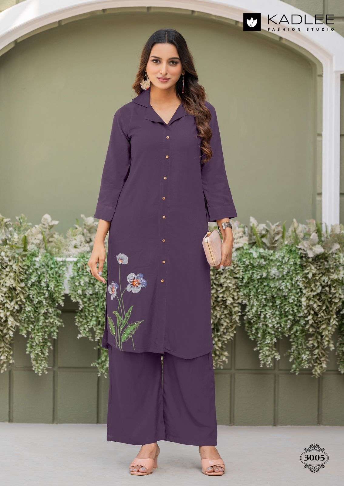 niva by kadlee 3001-3006 series latest stylish casual wear readymade cord set buy online surat