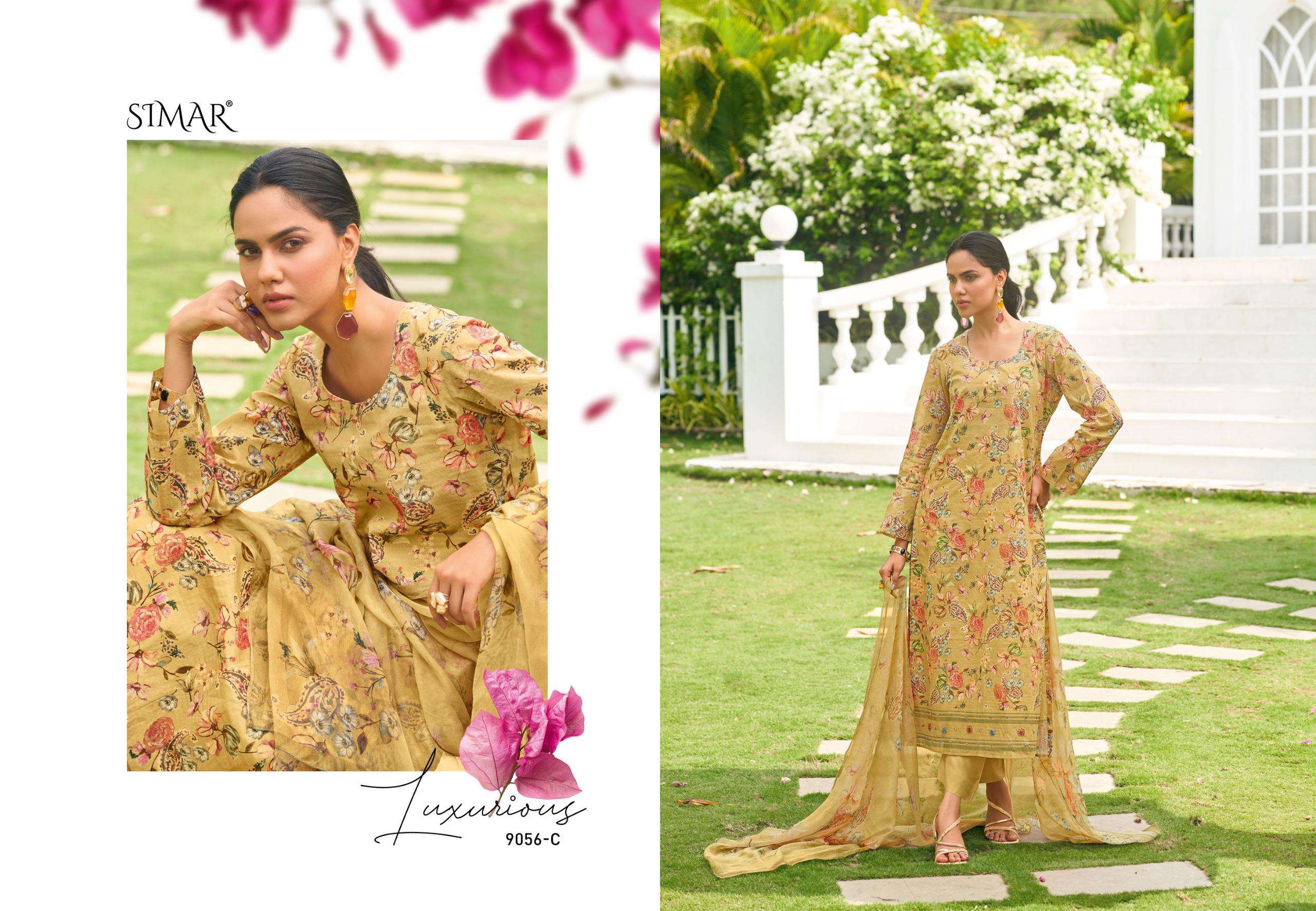 niva by simar colors latest stylish casual wear  salwar kameez  buy online surat