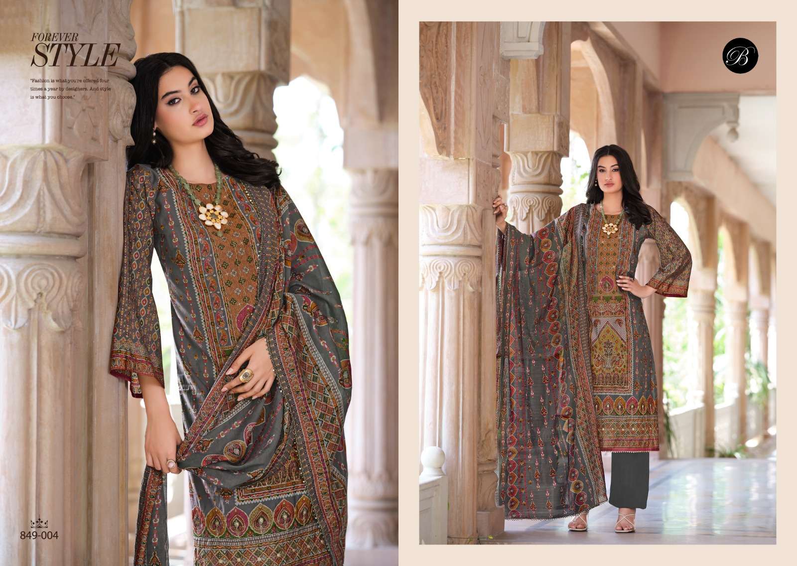 nusrat vol 5  by belliza colors exclusive handwork latest designer festival wear salwar kameez online surat