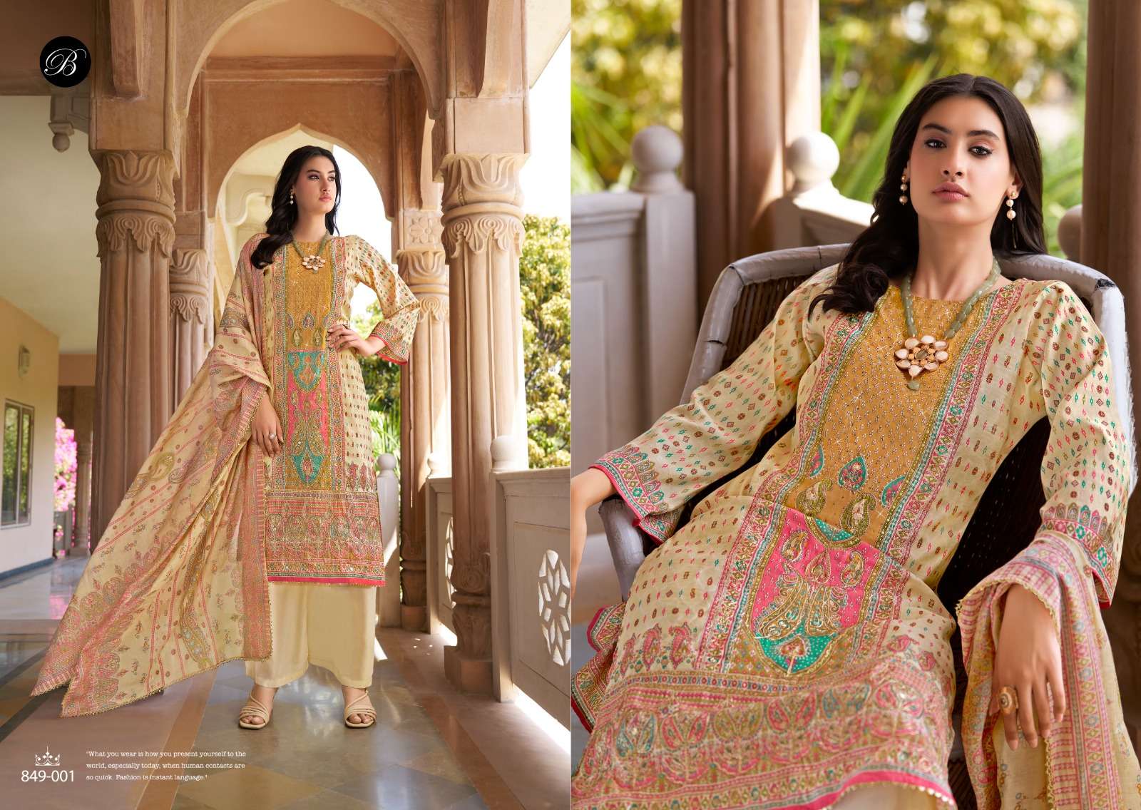 nusrat vol 5  by belliza colors exclusive handwork latest designer festival wear salwar kameez online surat