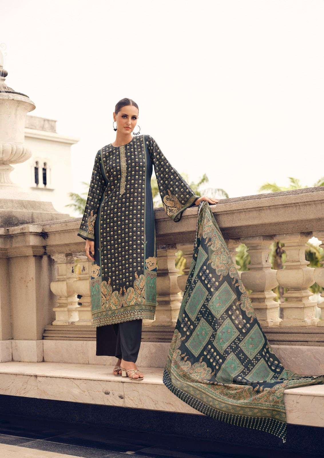 paisely by hermitage best designer casual wear salwar kameez online surat