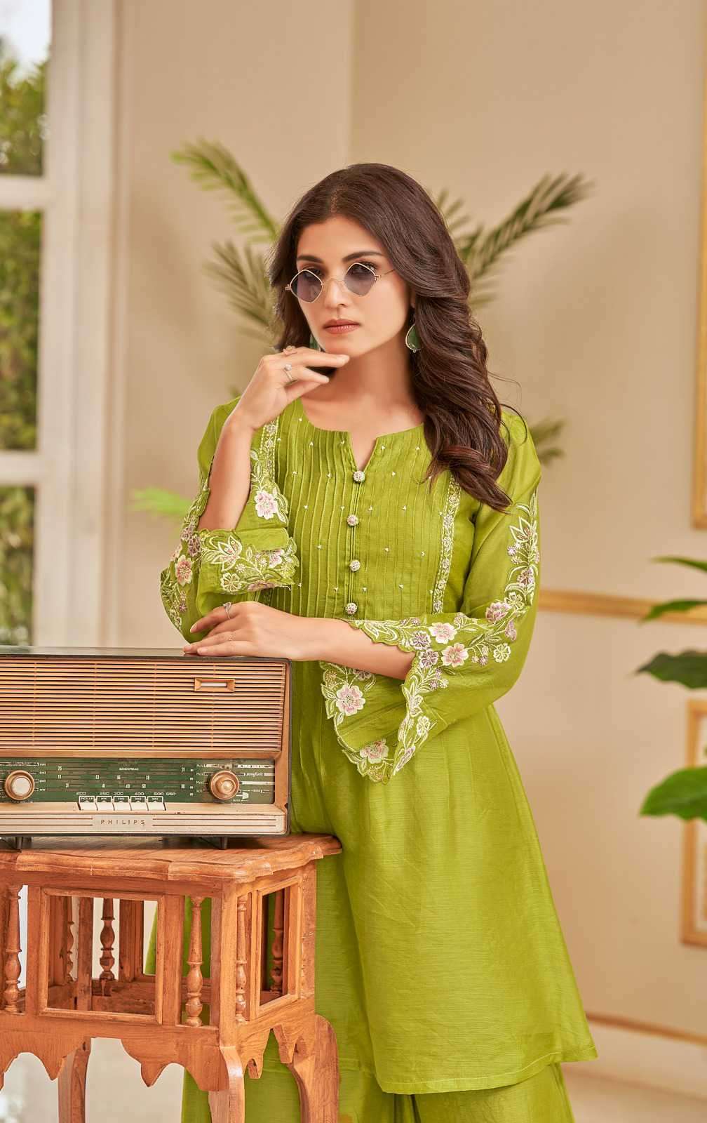 pratham fashion stylish summer casual wear readymade cord set collection online surat