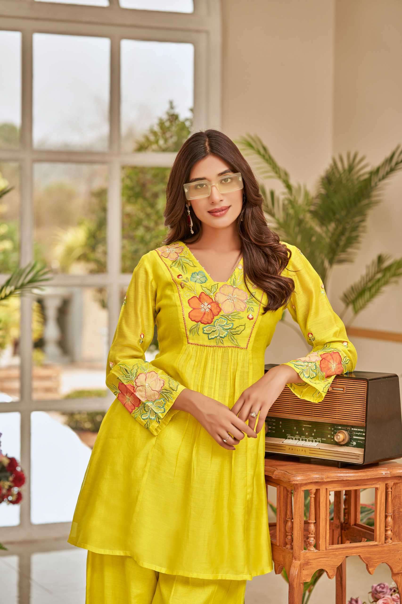 pratham fashion stylish summer casual wear readymade cord set collection online surat