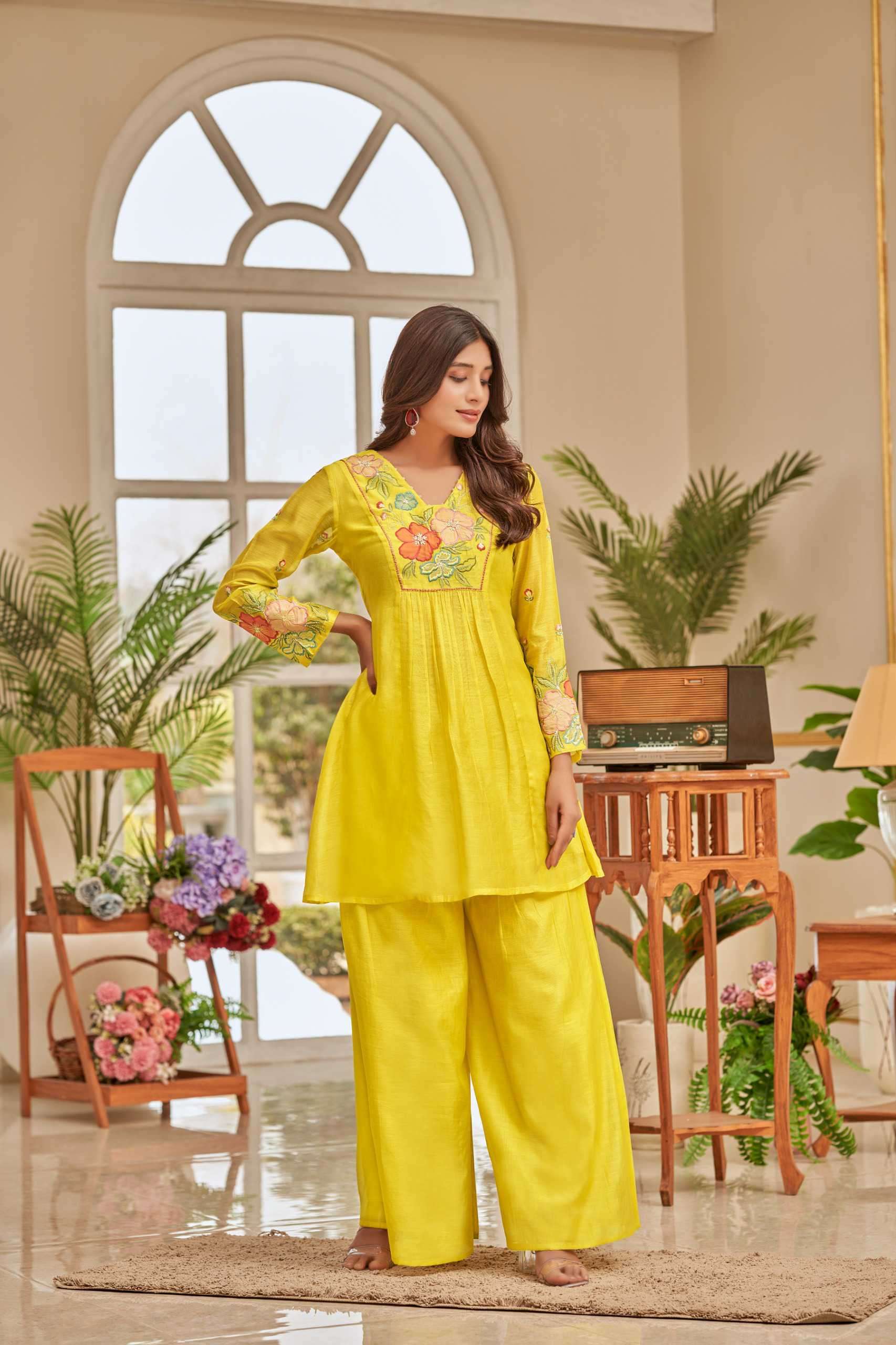 pratham fashion stylish summer casual wear readymade cord set collection online surat