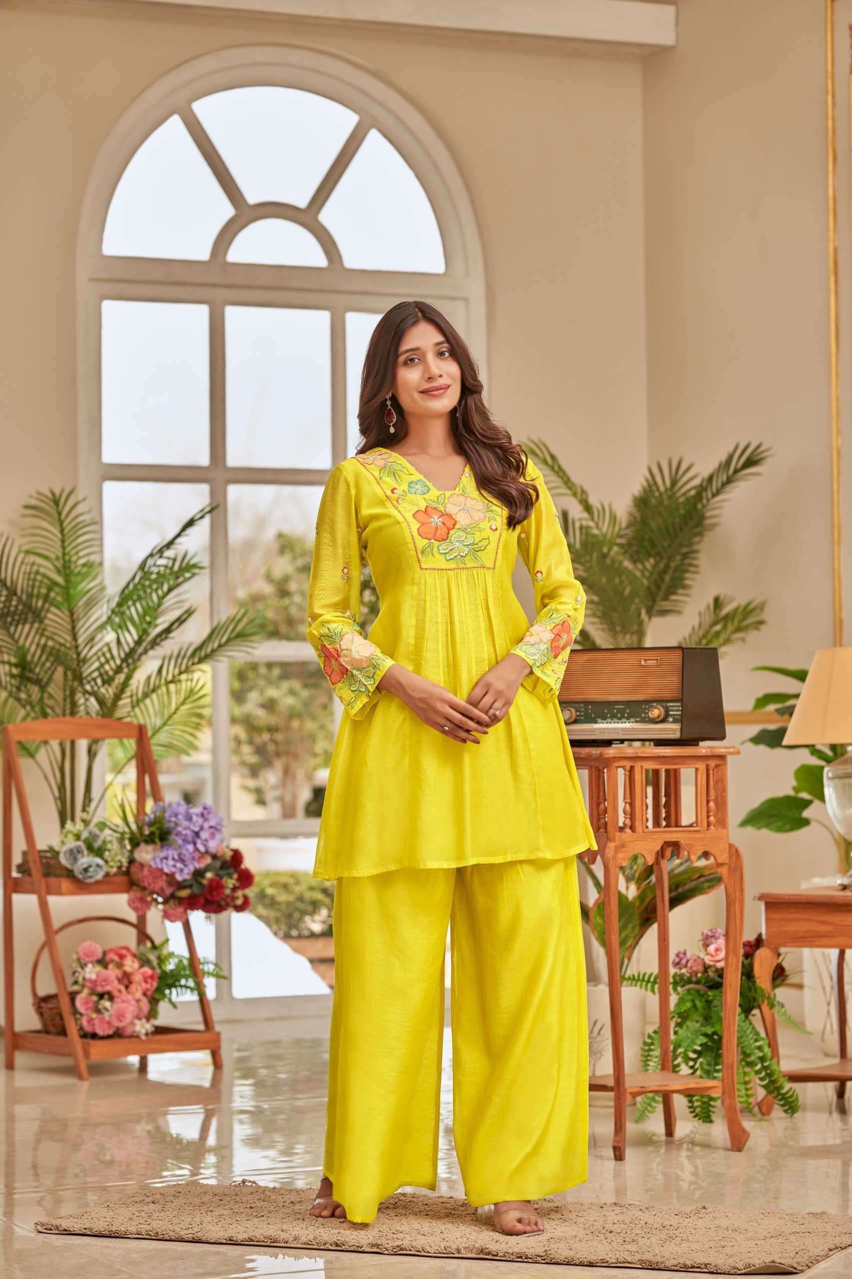 pratham fashion stylish summer casual wear readymade cord set collection online surat