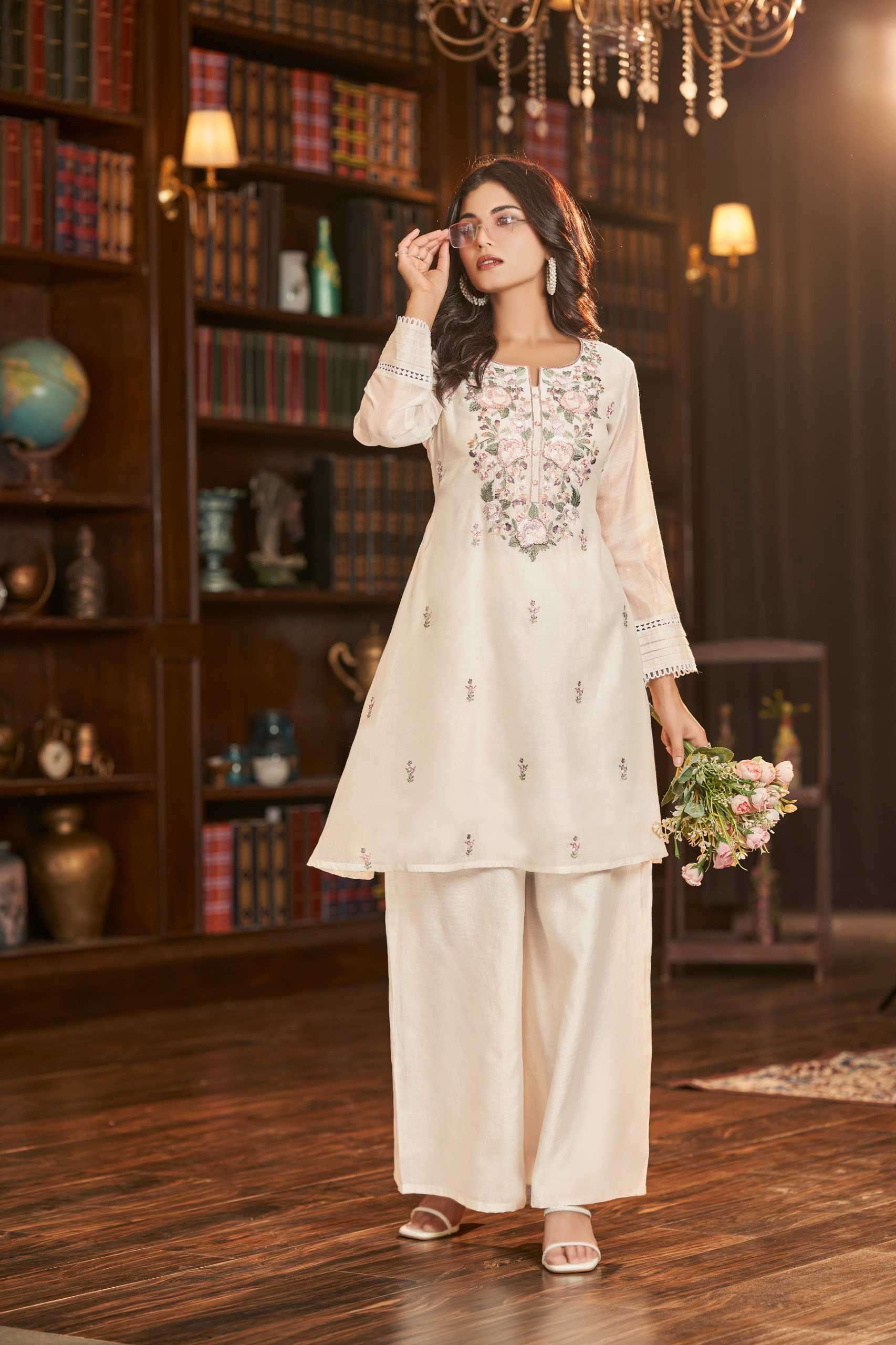 pratham fashion stylish summer casual wear readymade cord set collection online surat