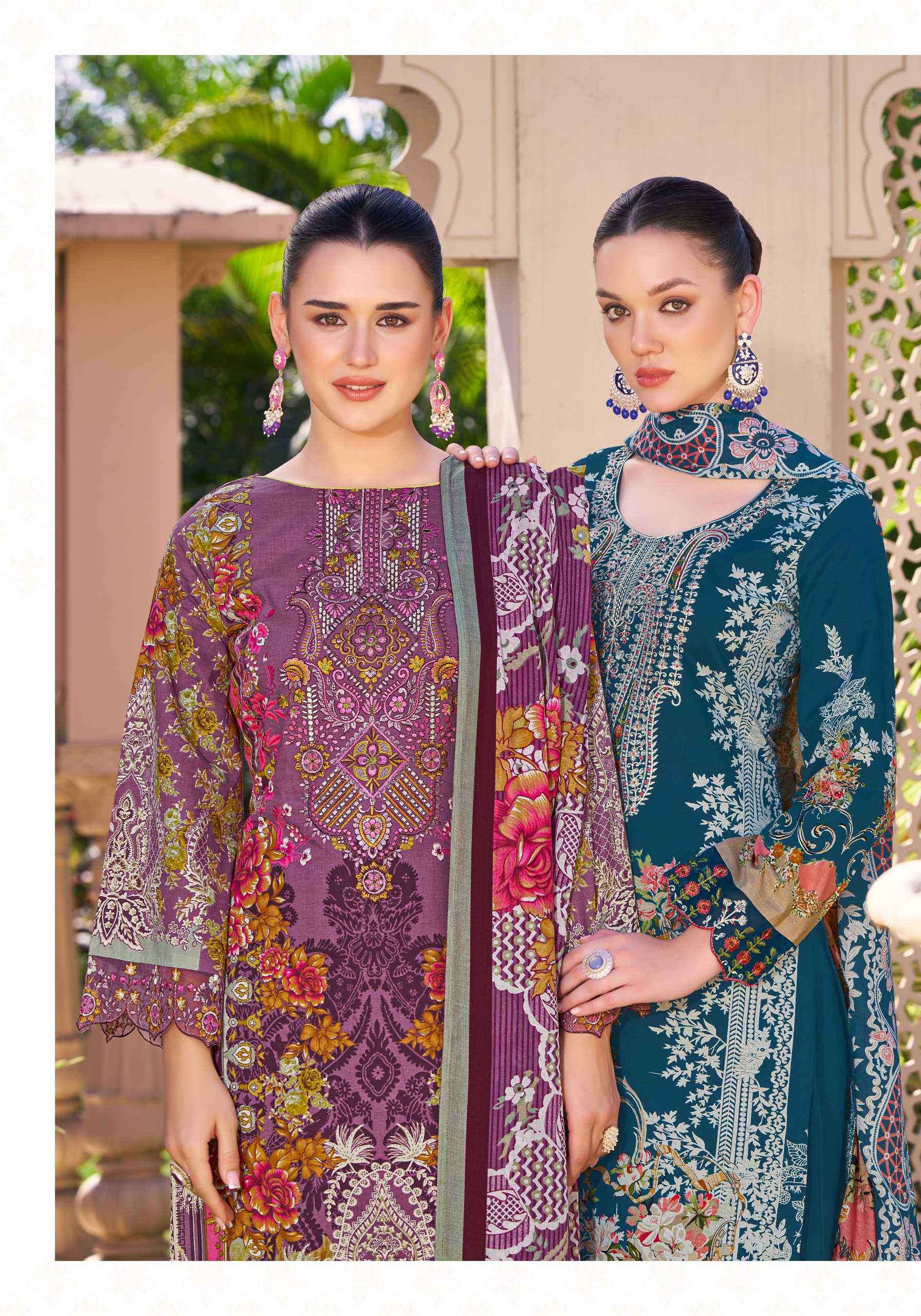 qurbat vol 17 by alok suits colors latest stylish pakistani wear unstitched salwar kameez online surat