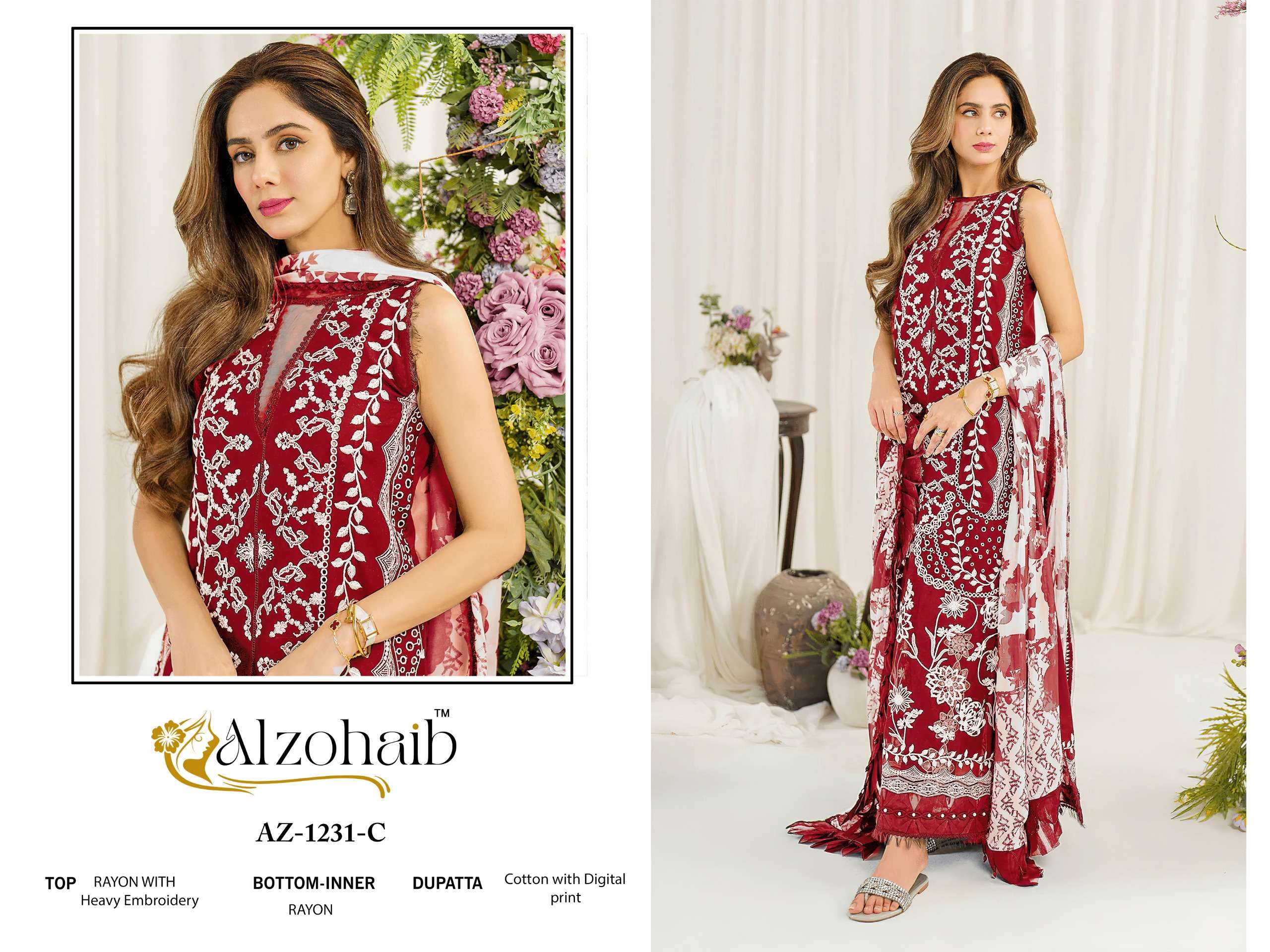 ruba by al zohaib colors  designer party wear salwar kameez online surat