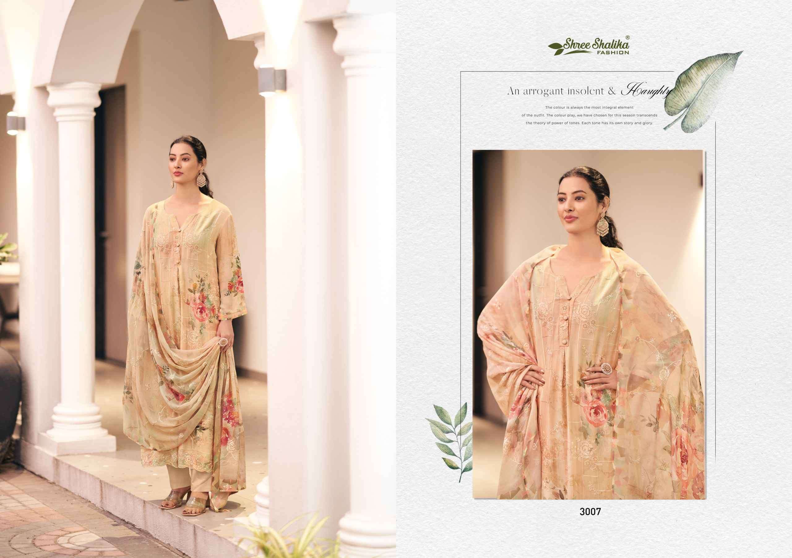 sabyasachi vol 3 by shree shalika 3001-3008 series best designer new stylish festival wear catalogue online surat