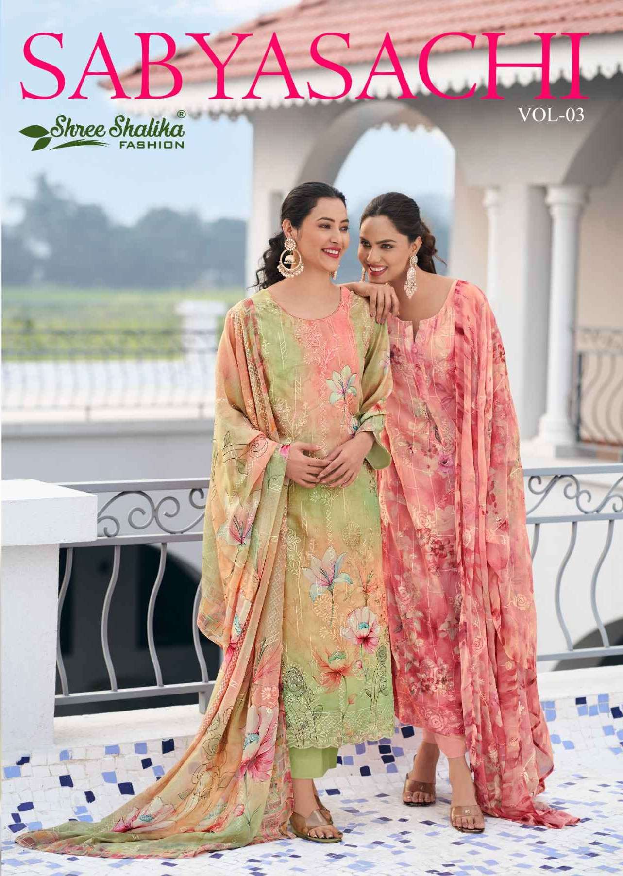 sabyasachi vol 3 by shree shalika 3001-3008 series best designer new stylish festival wear catalogue online surat