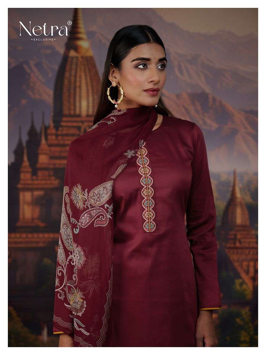 sara by netra colors exclusive designer cotton unstitched salwar kameez online surat