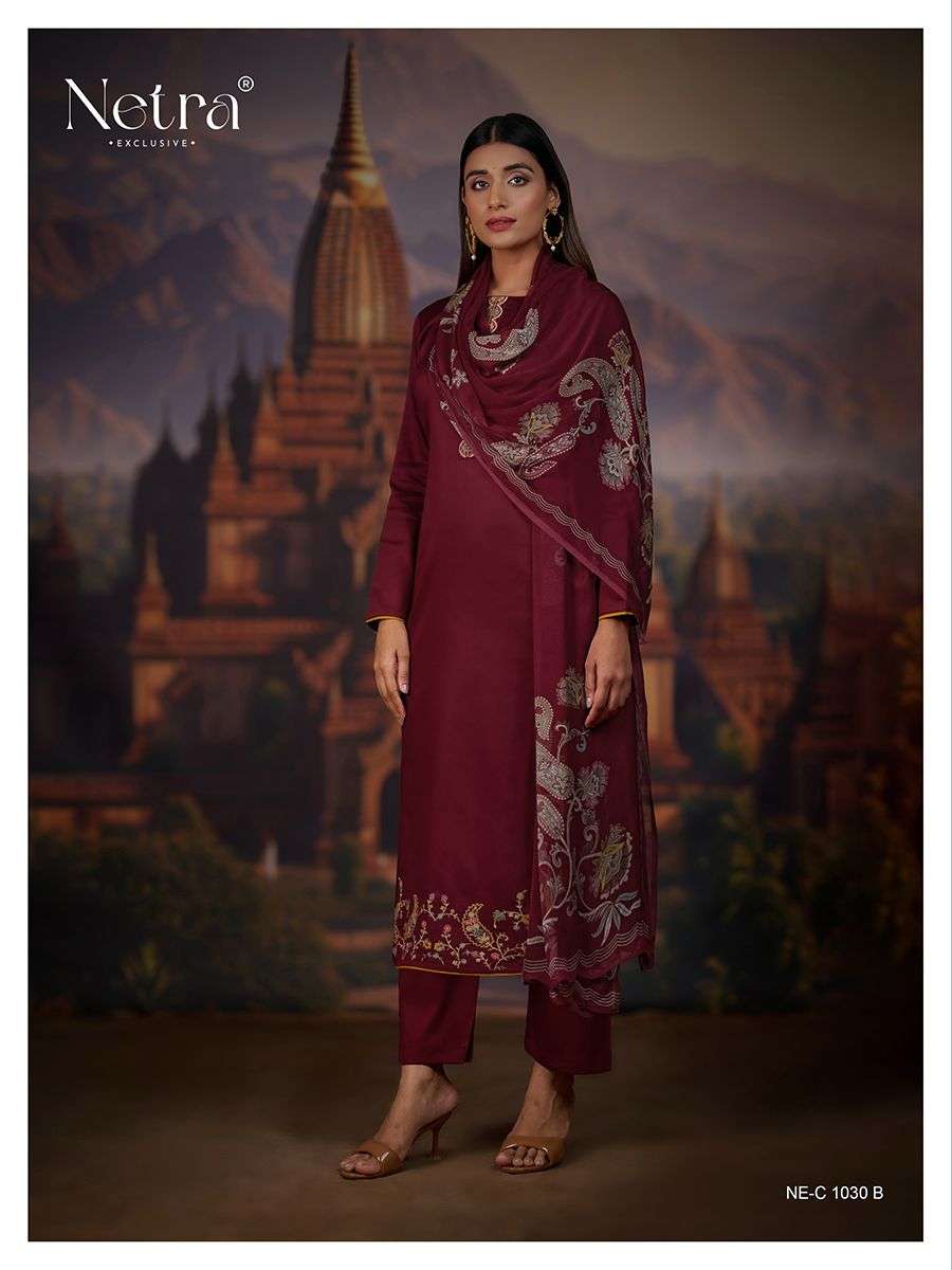sara by netra colors exclusive designer cotton unstitched salwar kameez online surat