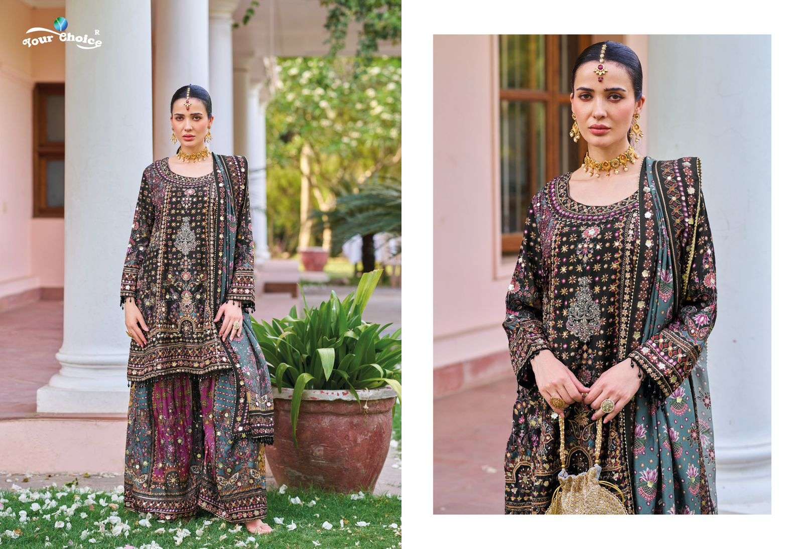 seerat vol 2 2001-2002 series exclusive designer heavy embroidered sarara suits catalogue online surat