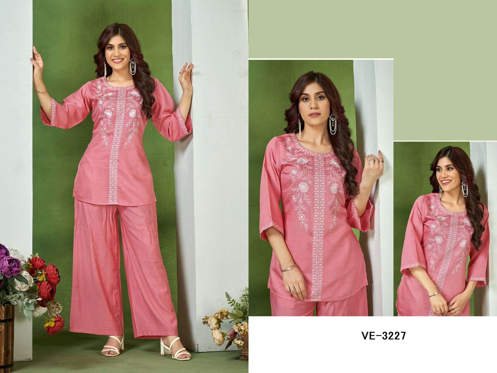 series by ladies flavour designer fancy readymade casual wear cord set best price  online surat