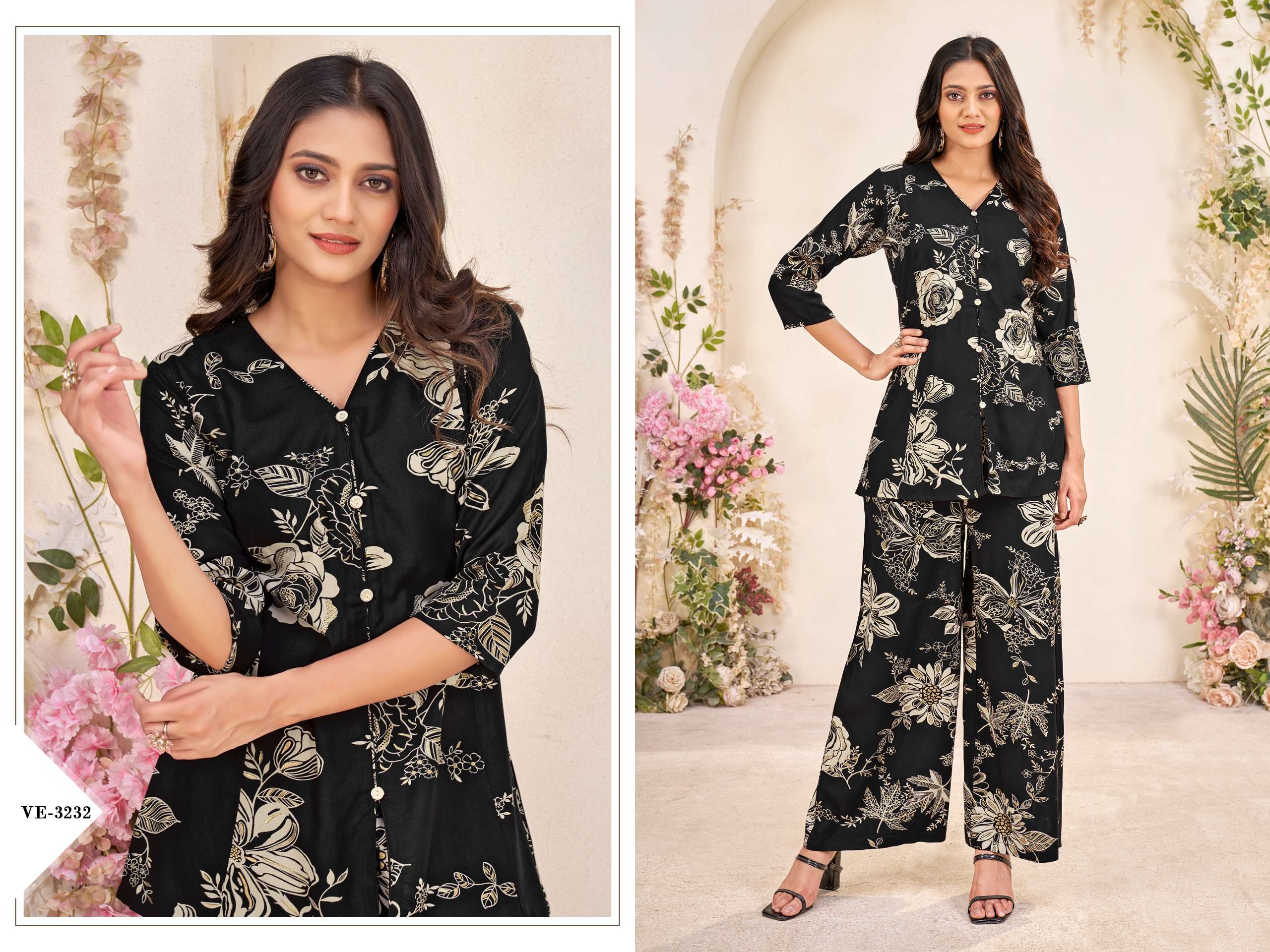 series by ladies flavour stylish summer wear readymade combo cord set collection best online price surat