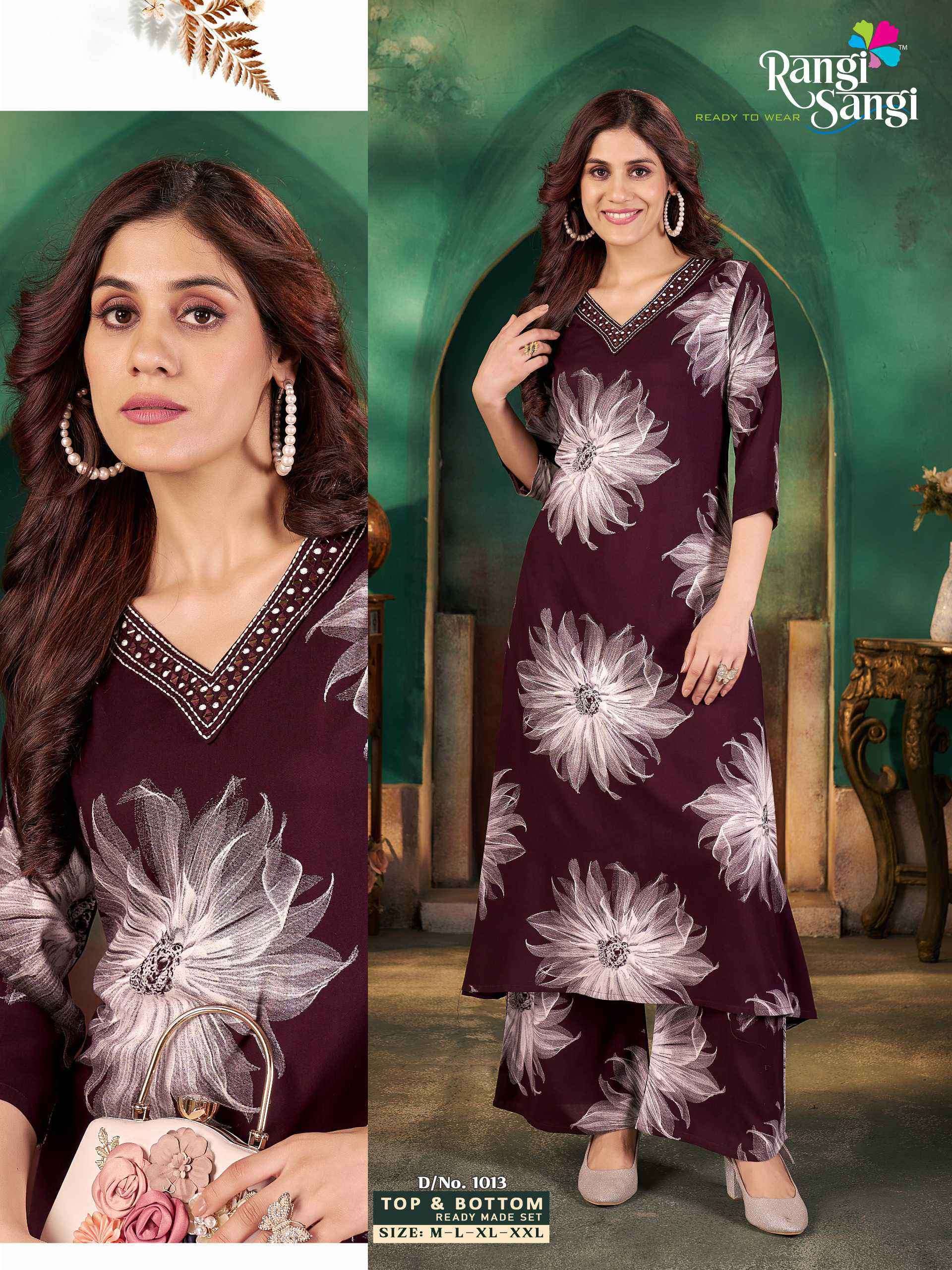 series by rangi sangi new stylish casual wear readymade combo cord set buy best online price surat