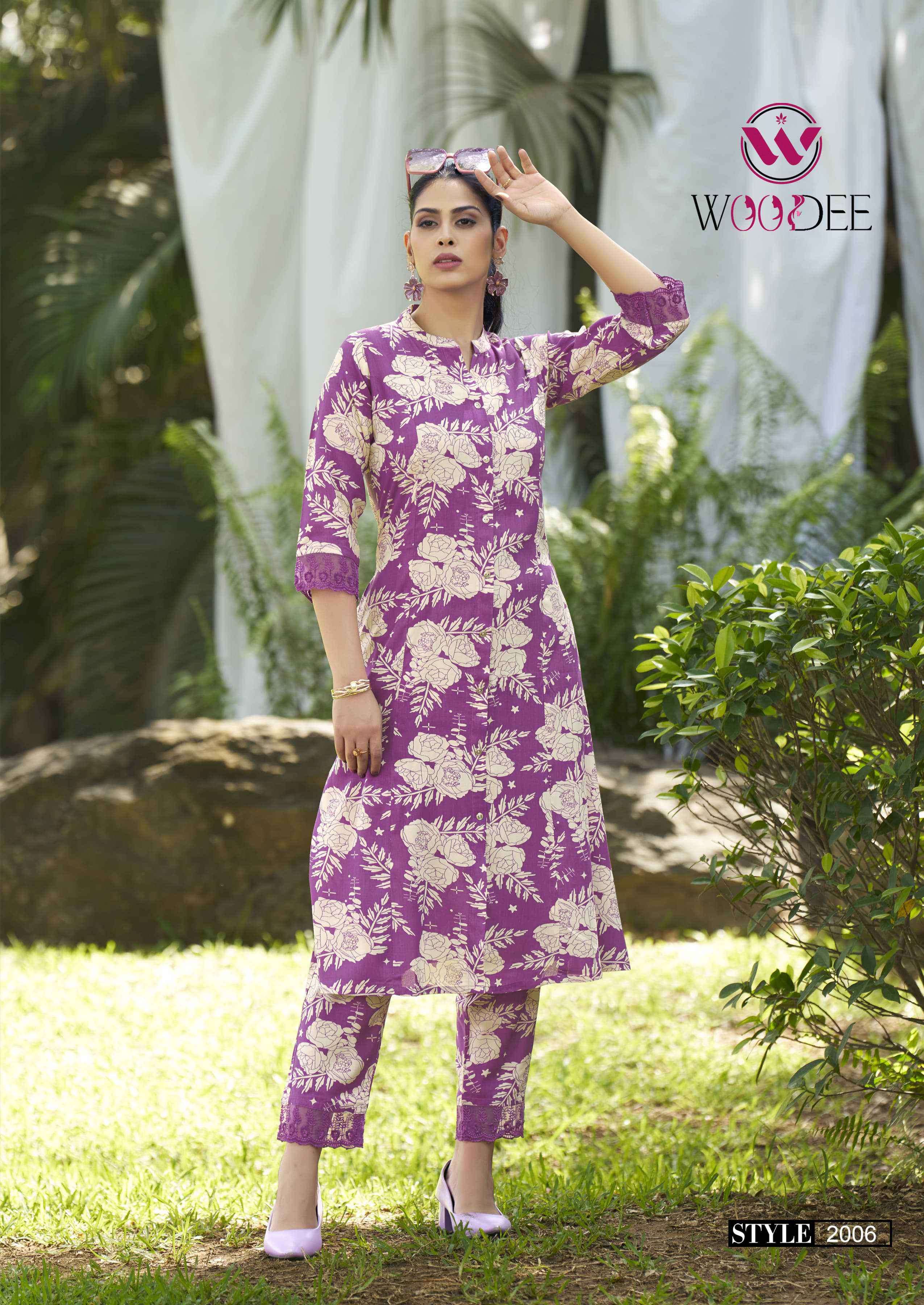 shakira by woodee 2001-2006 series summer wear readymade cord set collection buy online surat