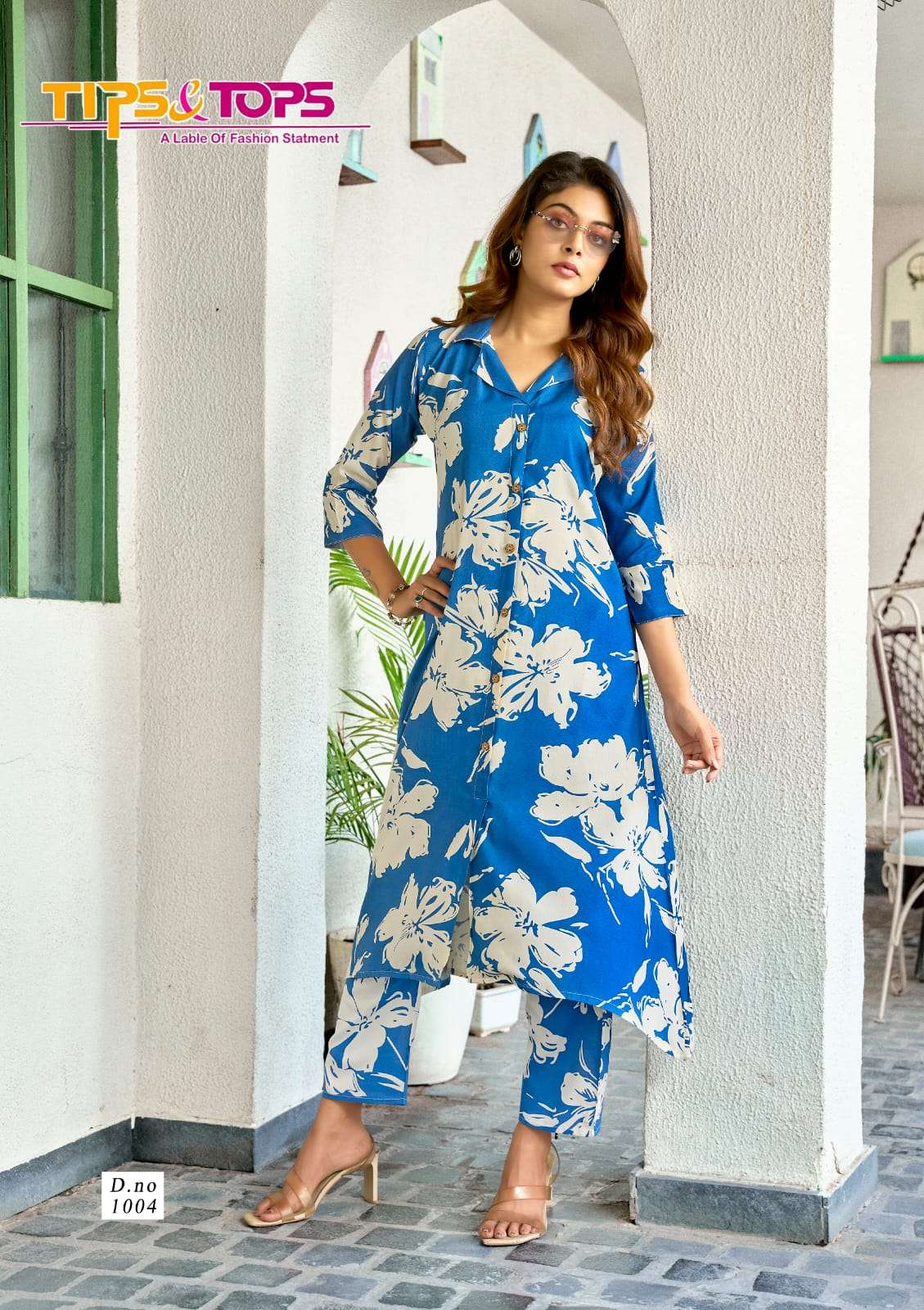trendy touch by tips&tops 1001-1006 series summer daily wear readymade cord set buy online surat