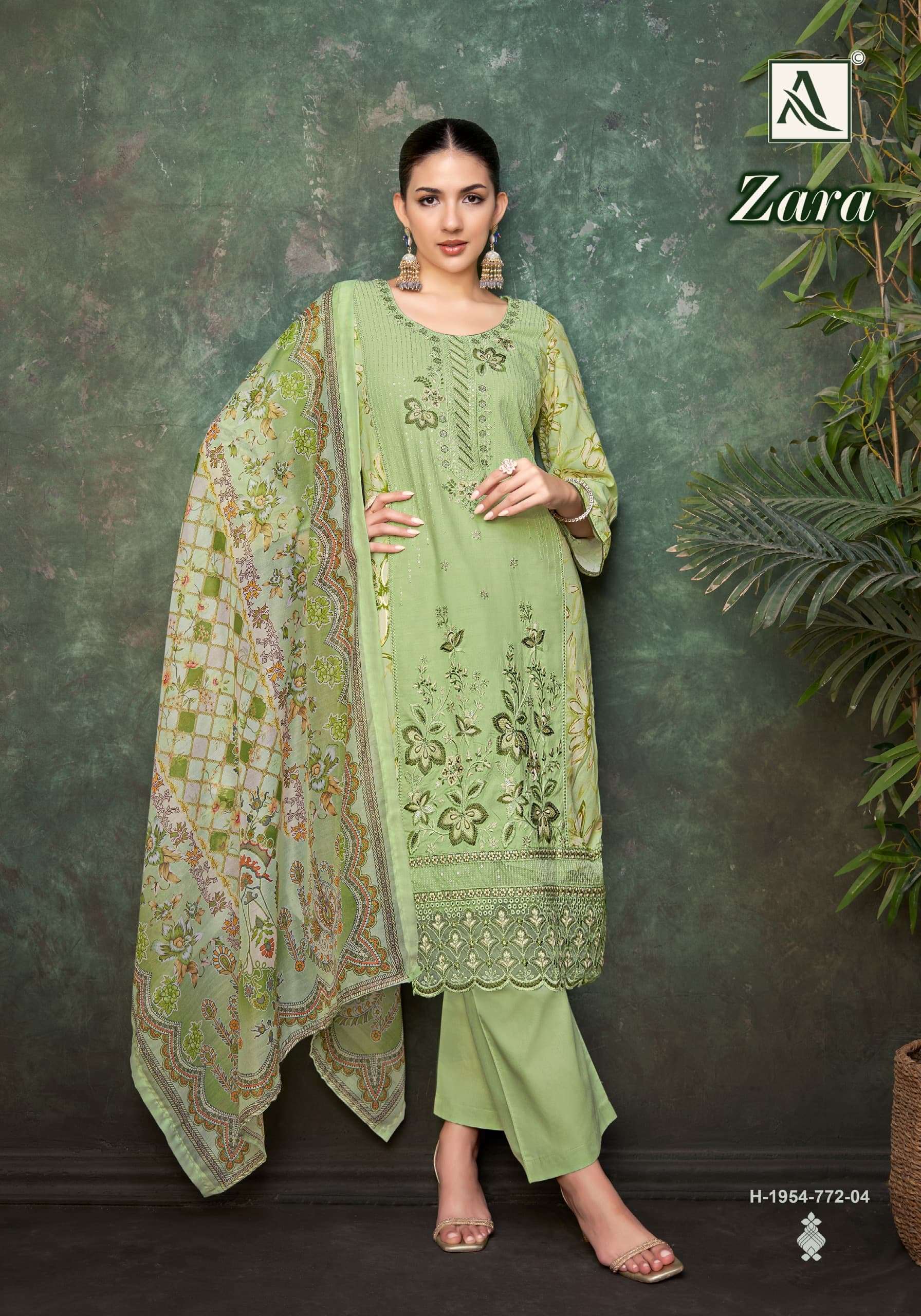 zara by alok suits colors exclusive designer fancy embroidery work salwar suits collection surat