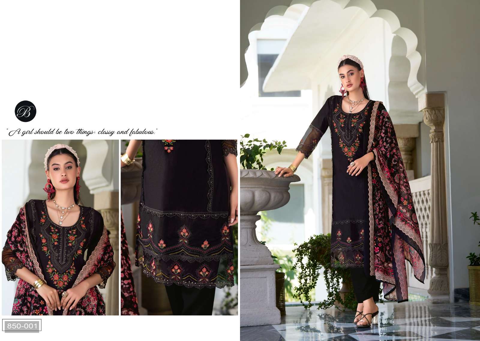 zoya vol-2 by belliza colors heavy embroidered latest designer party wear salwar kameez online surat