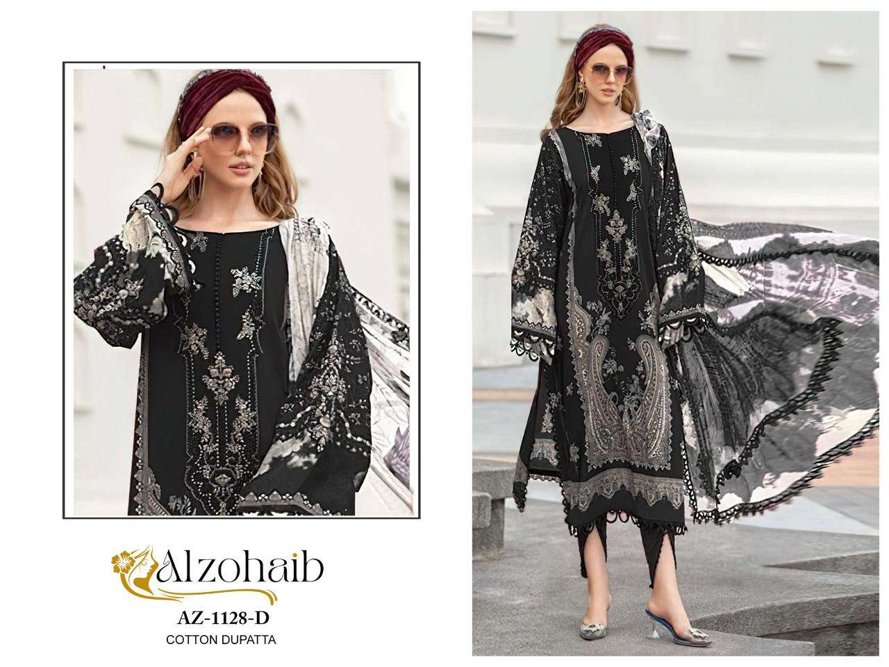 1128 by al zohaib colors exclusive designer cotton pakistani wear suit online dealer surat