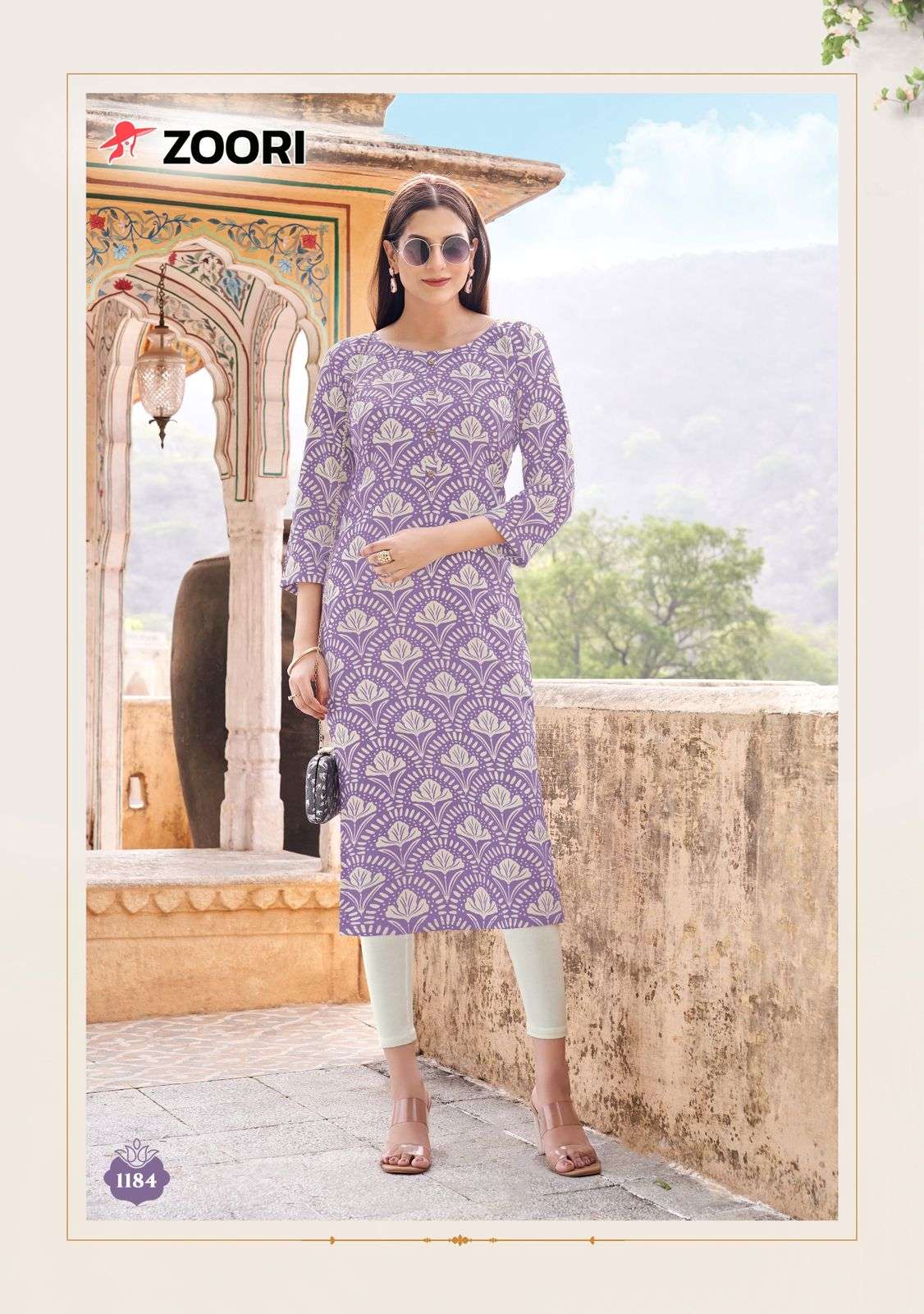 akshara vol-31 by zoori colors rayon with embroidered kurti wholesaler surat