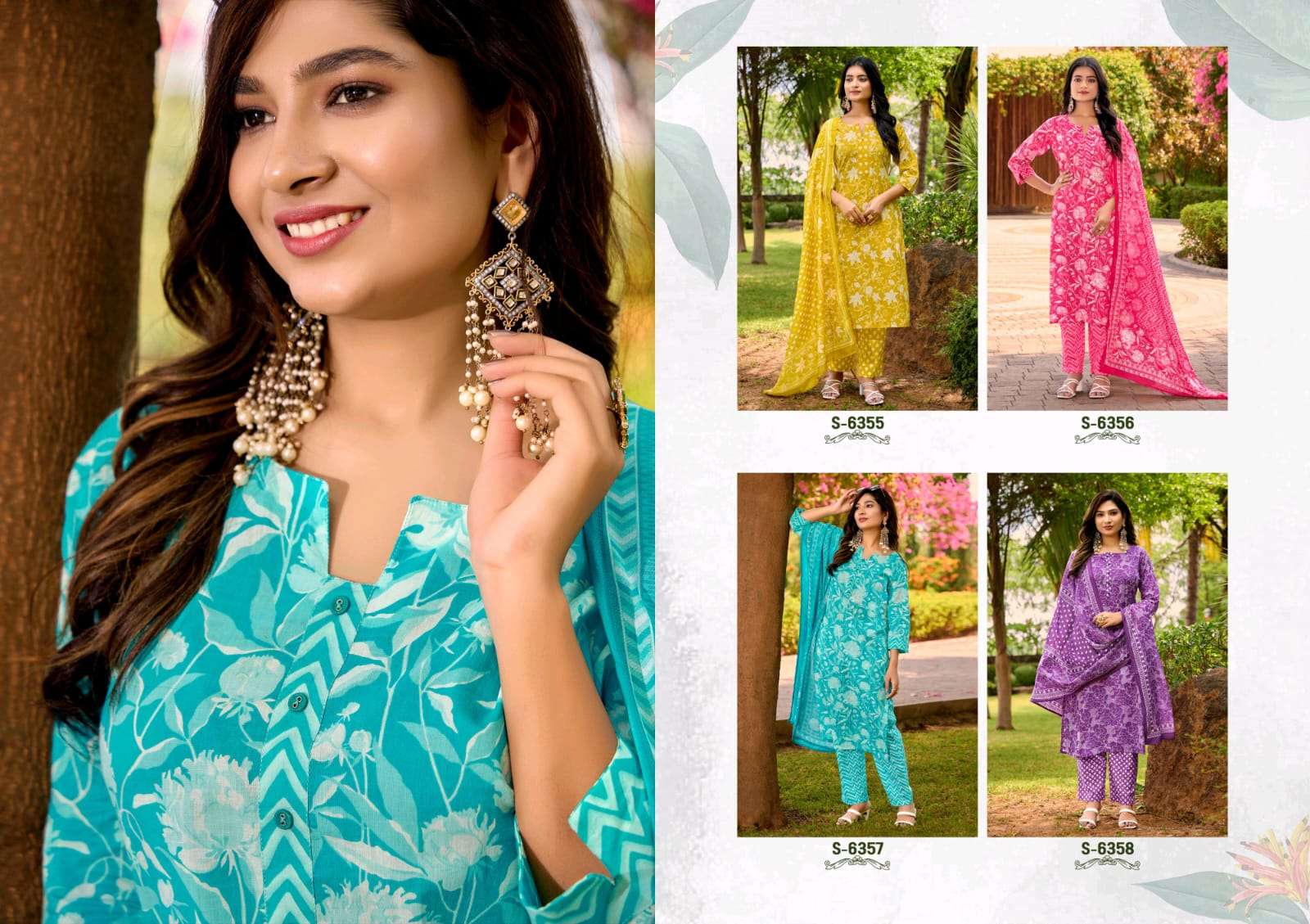 amodini by subhash colors exclusive designer casual wear cotton salwar suit collection 