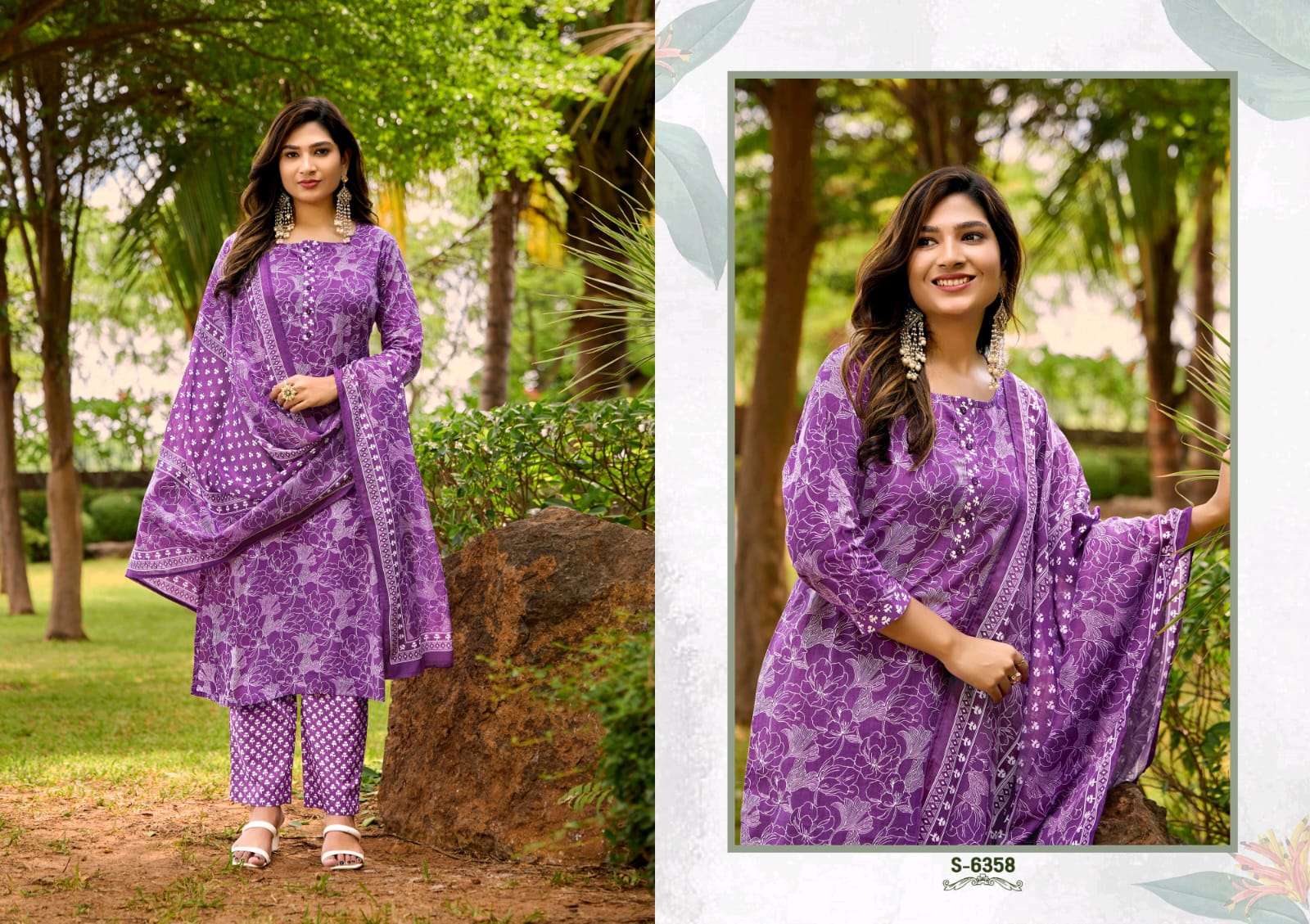 amodini by subhash colors exclusive designer casual wear cotton salwar suit collection 